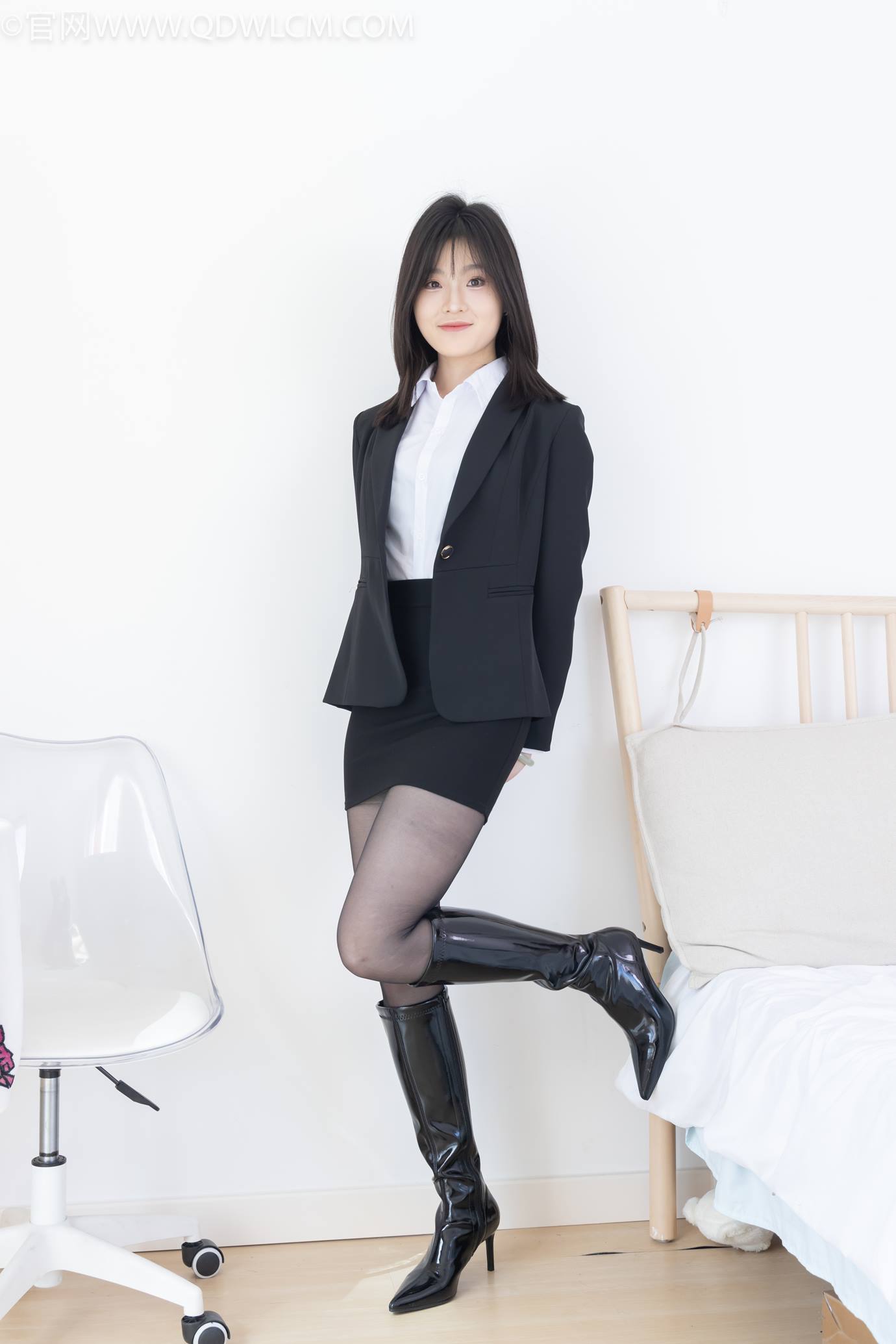 图片[103]-物恋传媒 NO.2306 青柠-高跟长靴、薄黑丝、ol制服[260P] – 速更版-美库