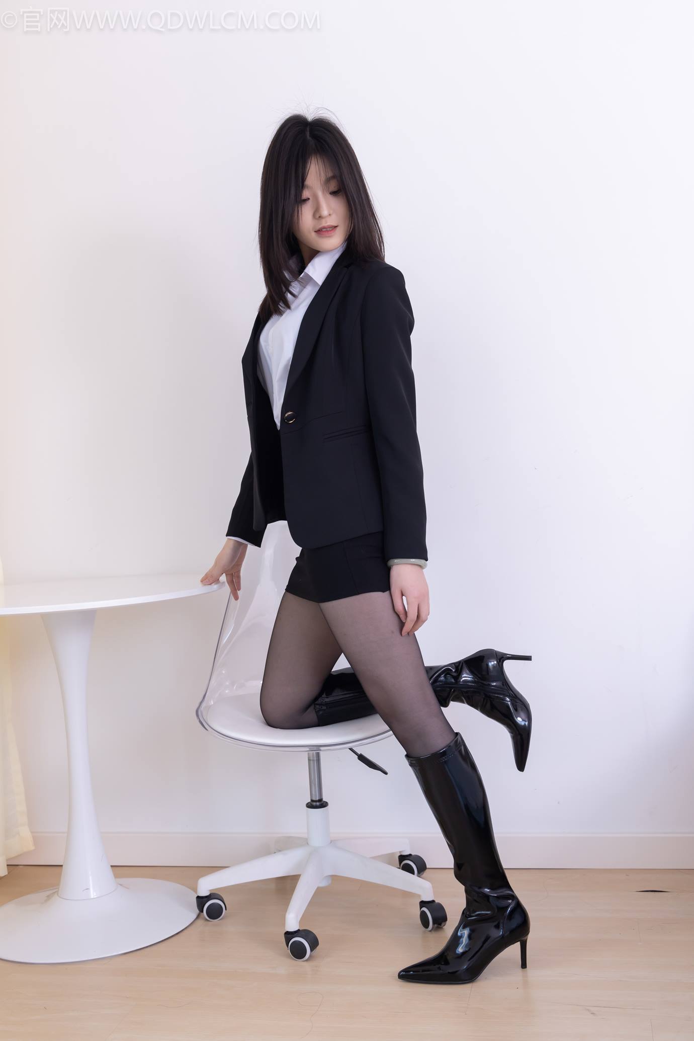 图片[104]-物恋传媒 NO.2306 青柠-高跟长靴、薄黑丝、ol制服[260P] – 速更版-美库