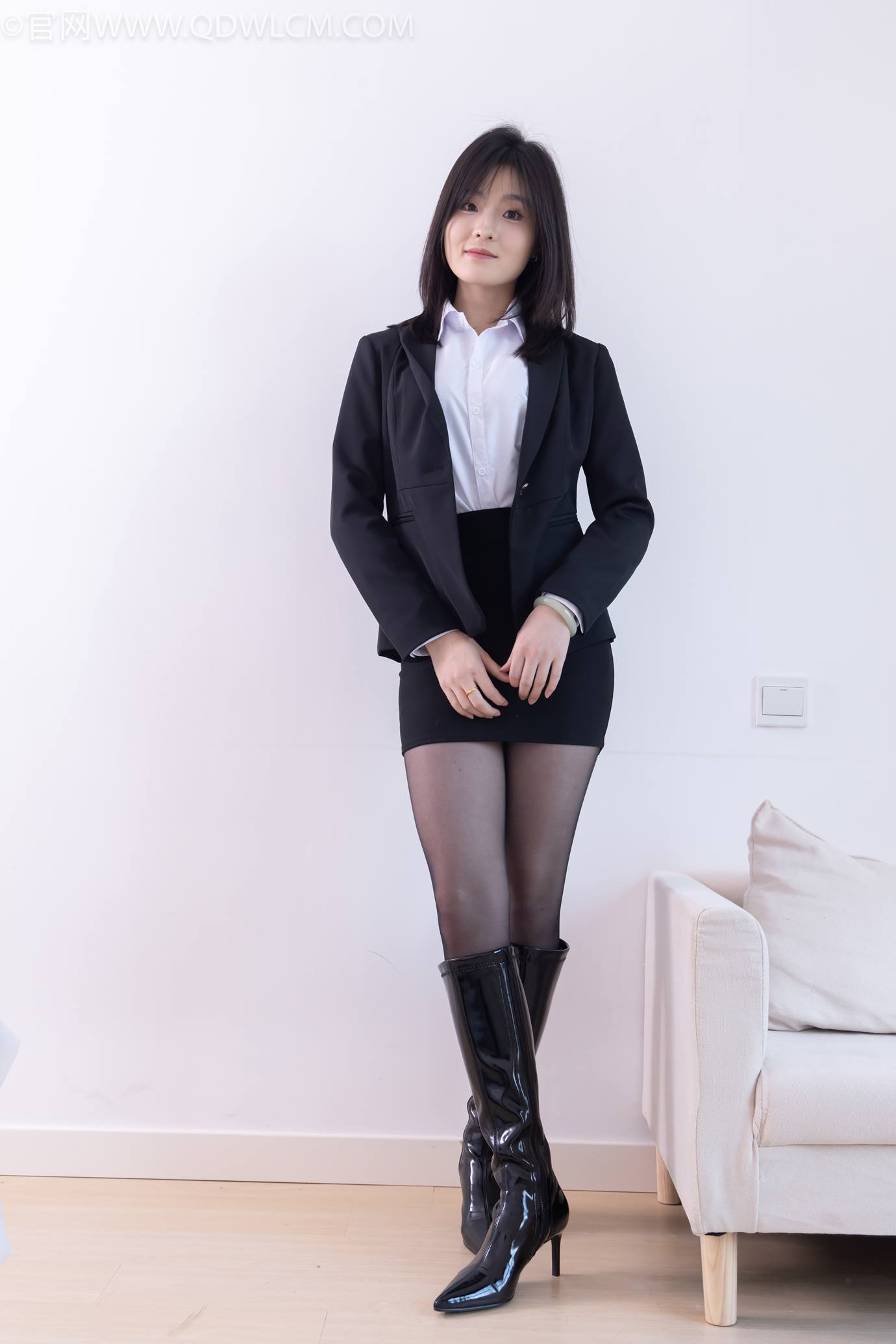 图片[105]-物恋传媒 NO.2306 青柠-高跟长靴、薄黑丝、ol制服[260P] – 速更版-美库