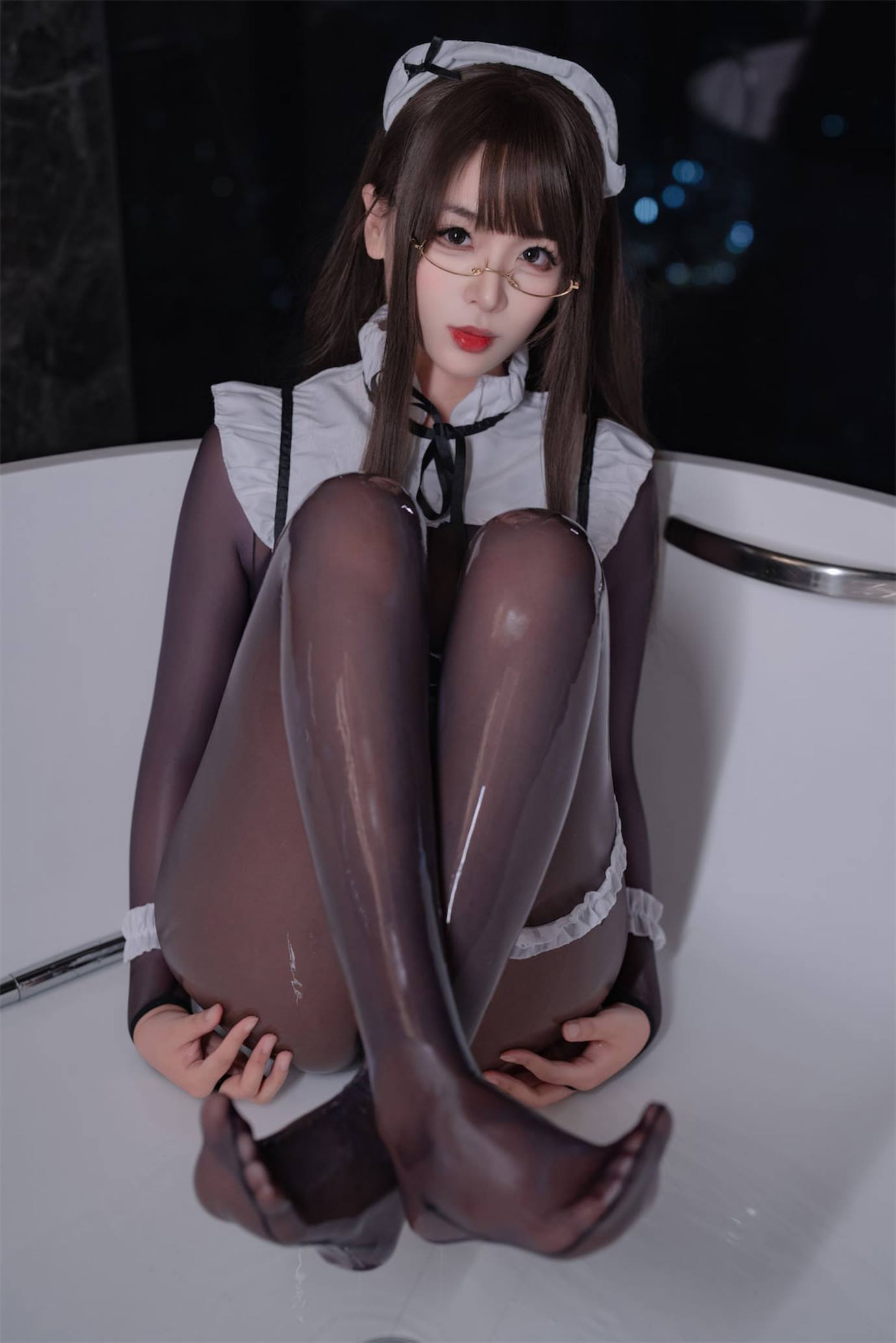 轩萧学姐 - 连体丝女仆[68P] - 速更版-绅士图