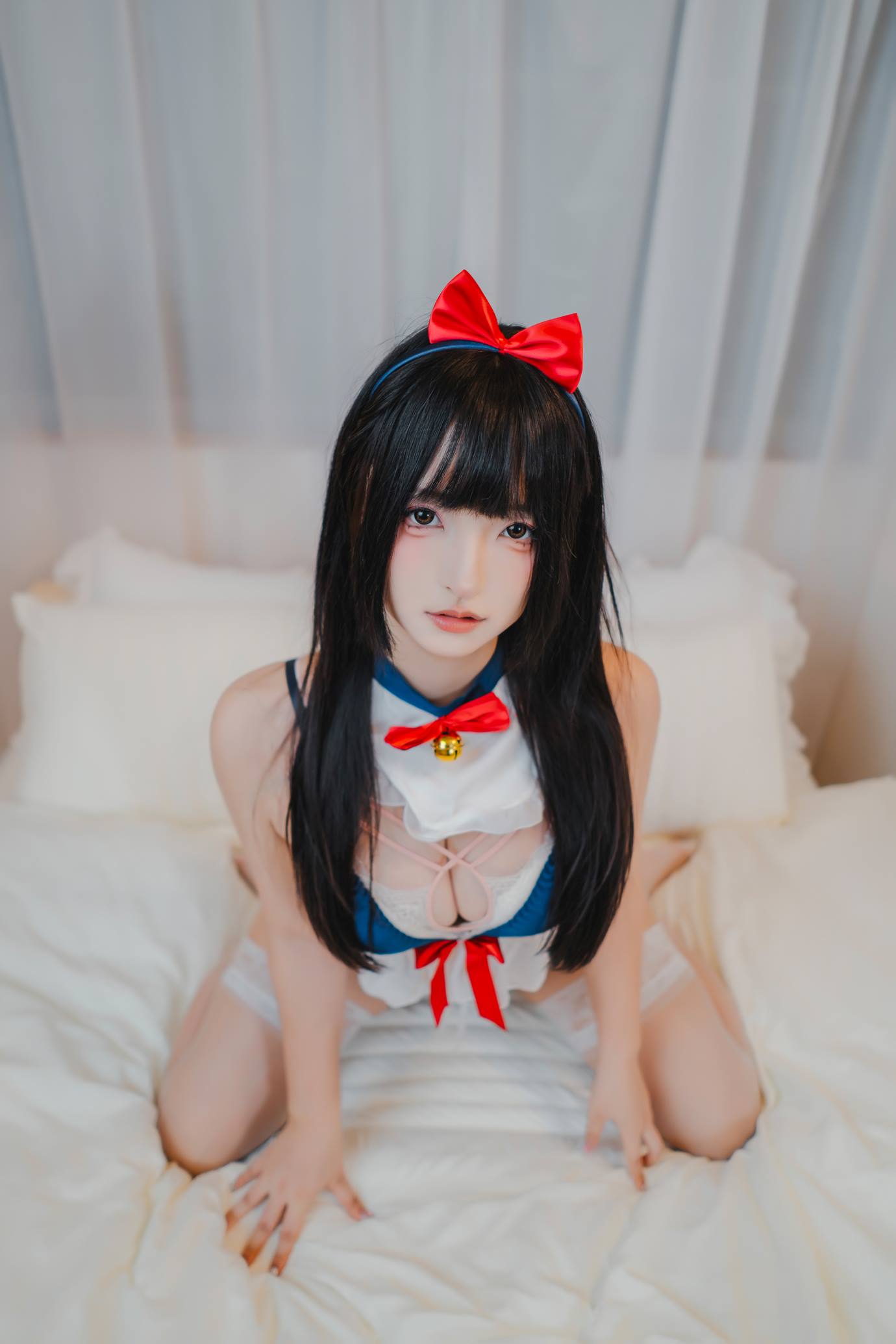 图片[26]-神楽板真冬  白丝猫娘[61P] – 速更版-美库