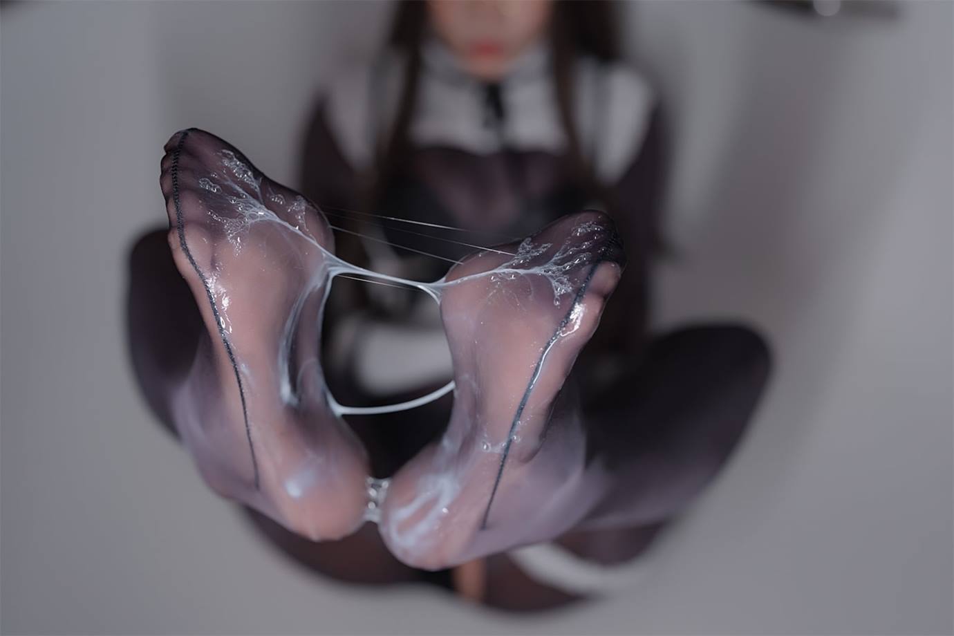 图片[33]-轩萧学姐 – 连体丝女仆[68P] – 速更版-美库