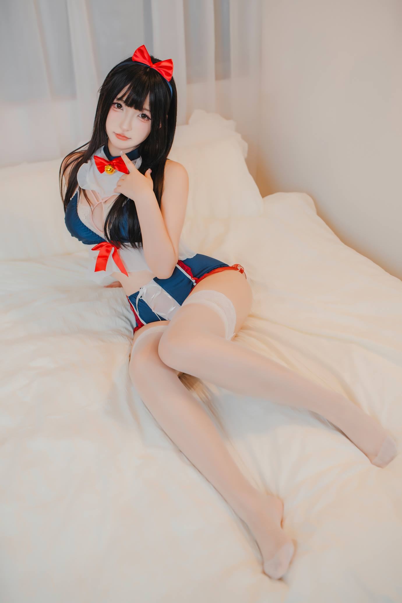 图片[56]-神楽板真冬  白丝猫娘[61P] – 速更版-美库