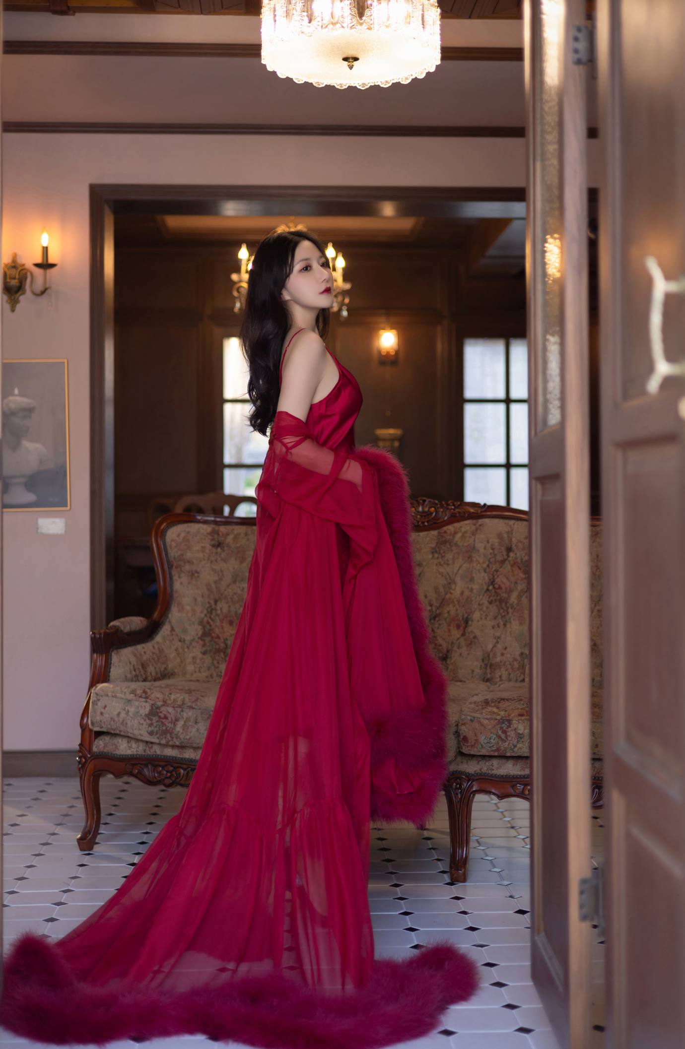 图片[13]-秀人名模鱼子酱Fish《似火柔情》写真[56P] – 速更版-美库