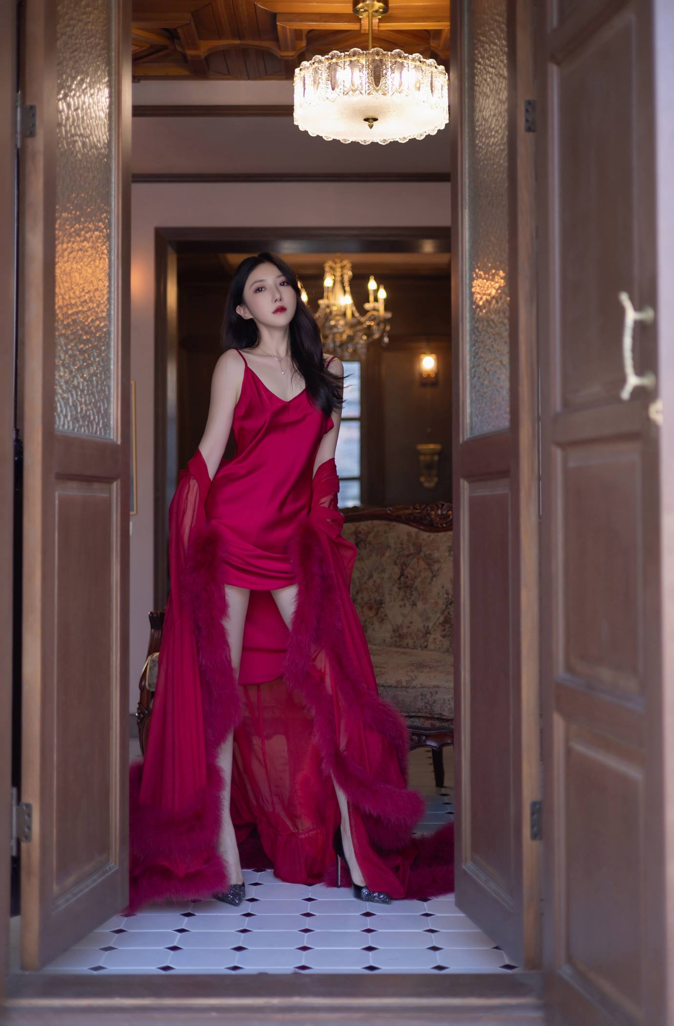 图片[17]-秀人名模鱼子酱Fish《似火柔情》写真[56P] – 速更版-美库