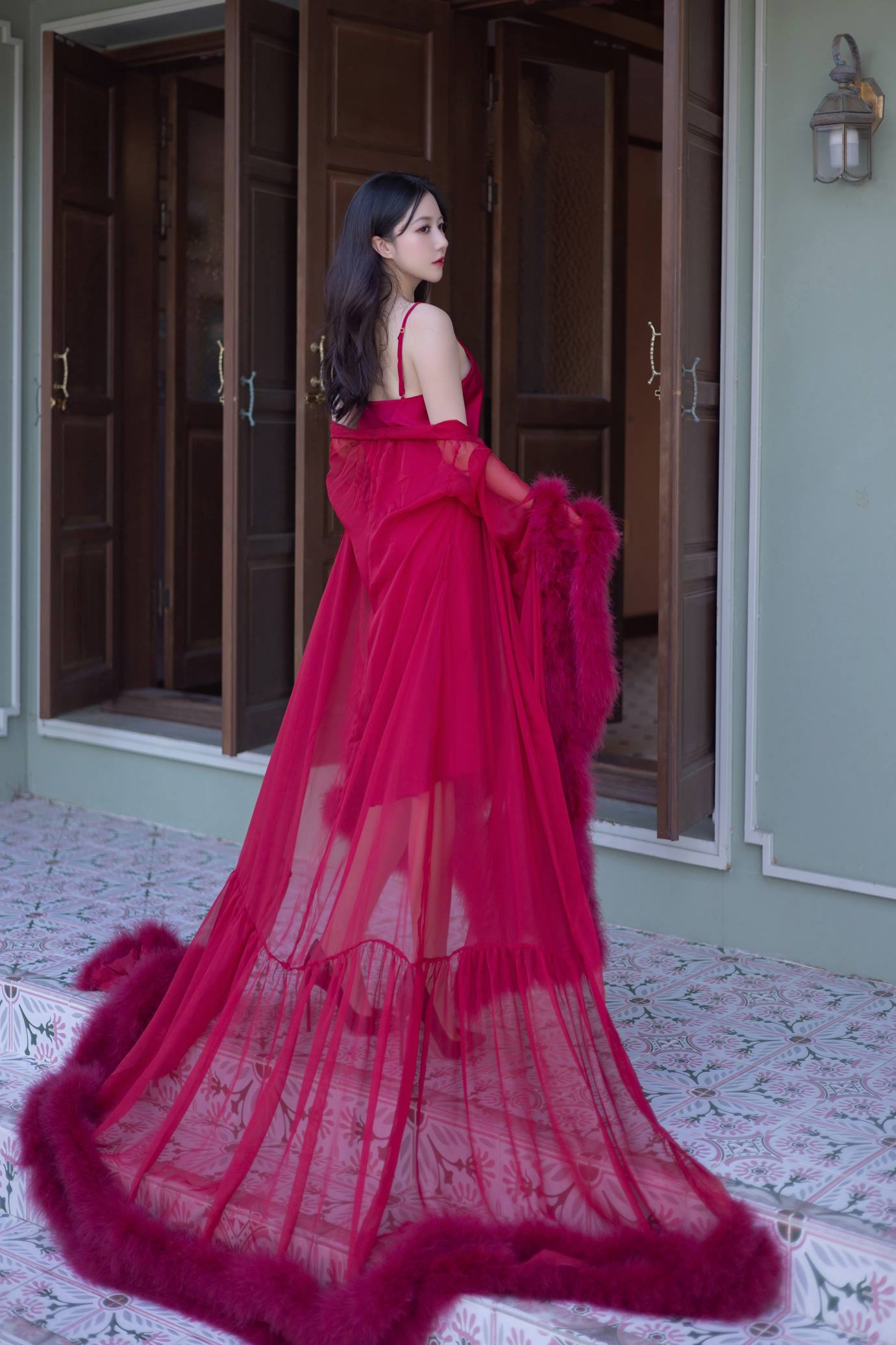 图片[19]-秀人名模鱼子酱Fish《似火柔情》写真[56P] – 速更版-美库