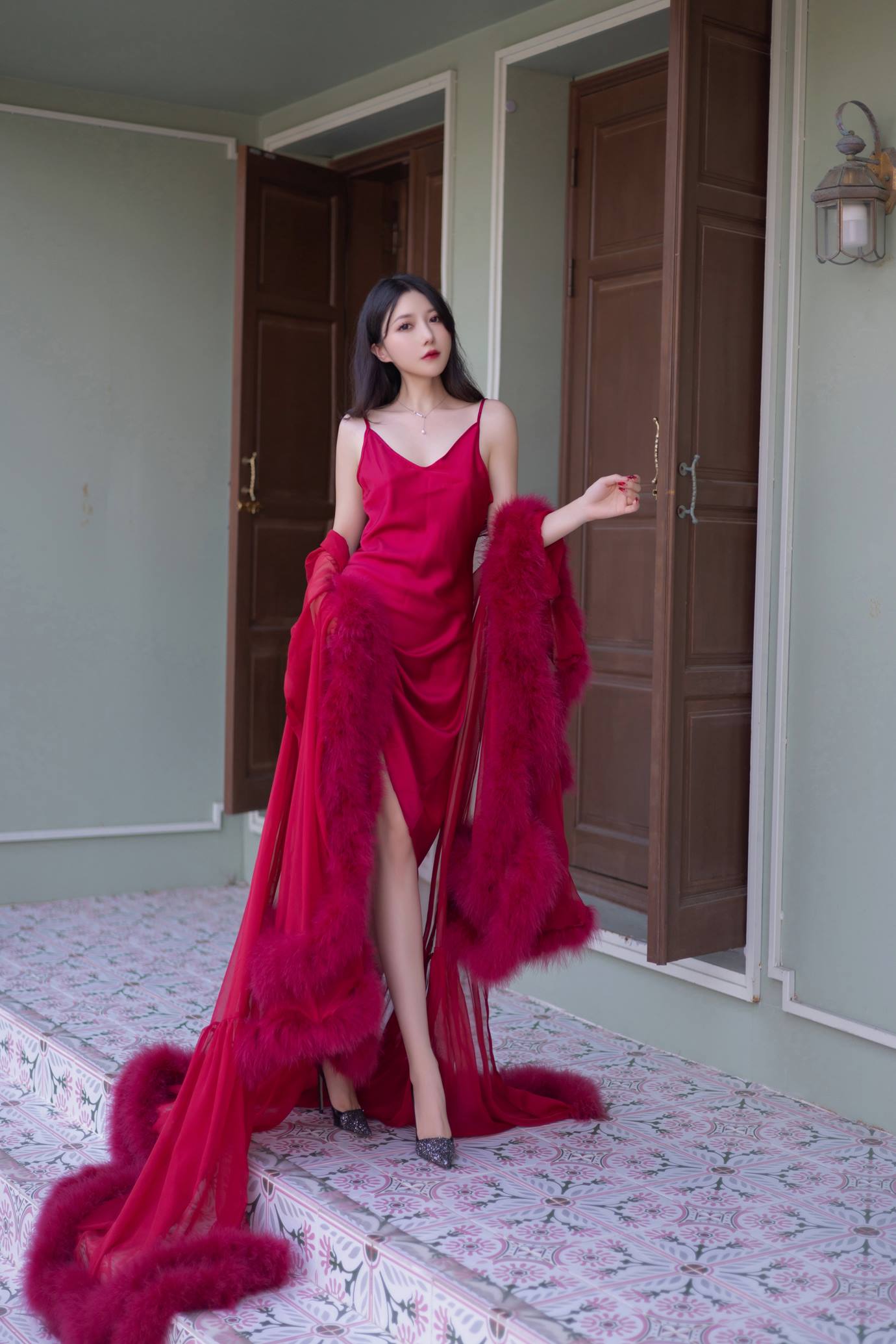 图片[21]-秀人名模鱼子酱Fish《似火柔情》写真[56P] – 速更版-美库