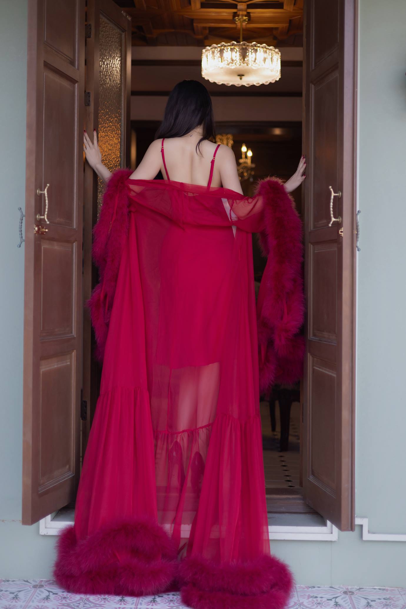 图片[24]-秀人名模鱼子酱Fish《似火柔情》写真[56P] – 速更版-美库