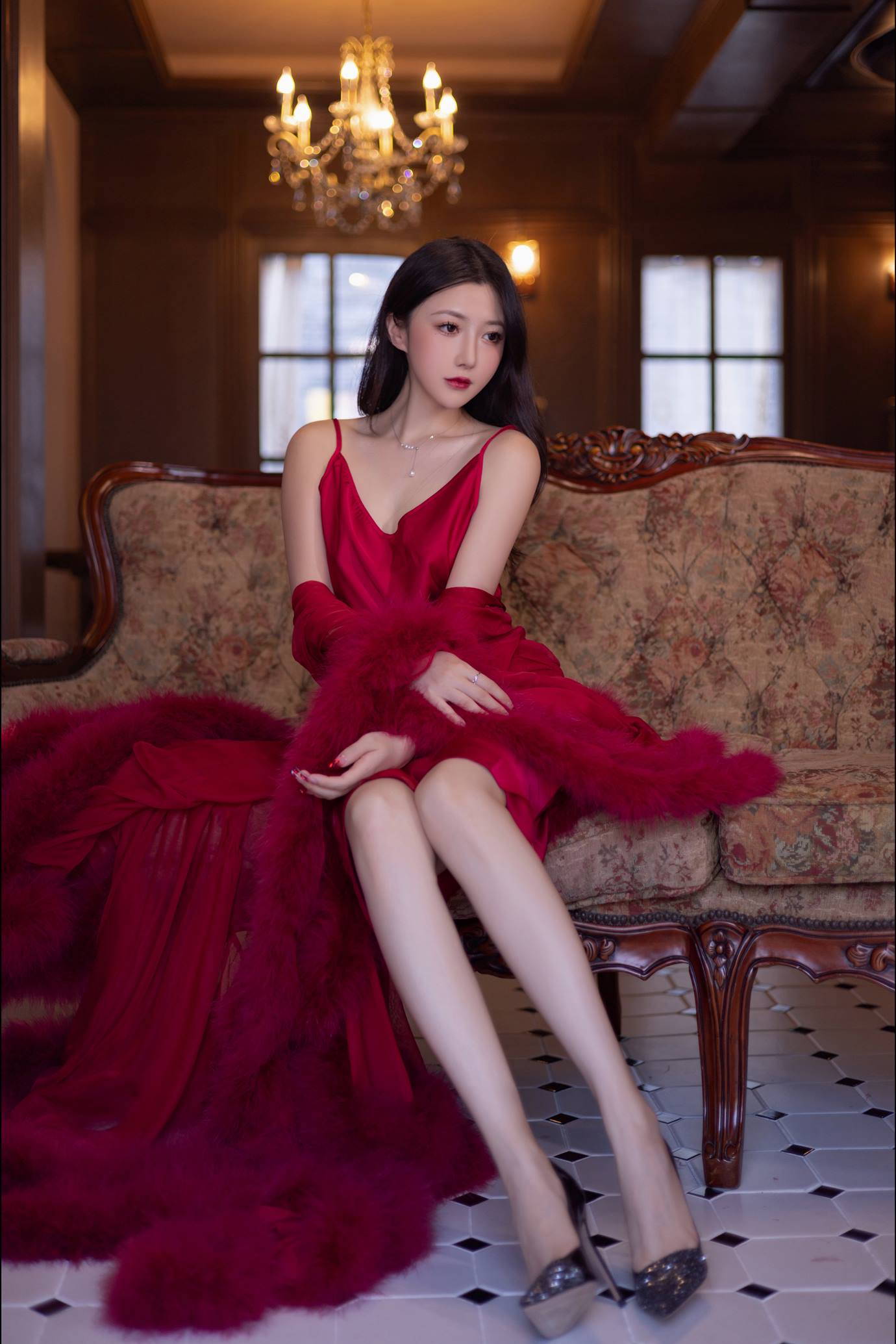 图片[27]-秀人名模鱼子酱Fish《似火柔情》写真[56P] – 速更版-美库