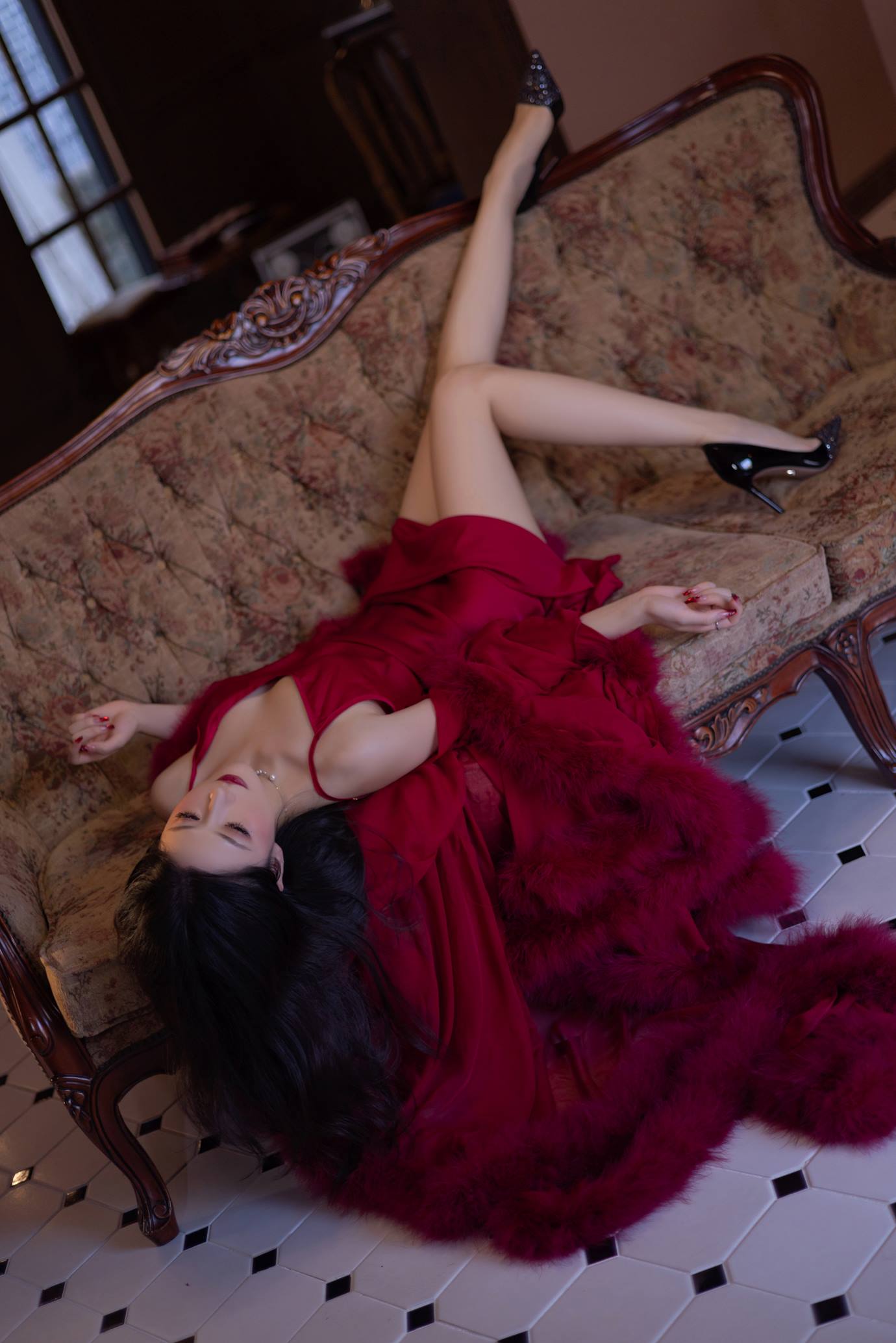 图片[31]-秀人名模鱼子酱Fish《似火柔情》写真[56P] – 速更版-美库