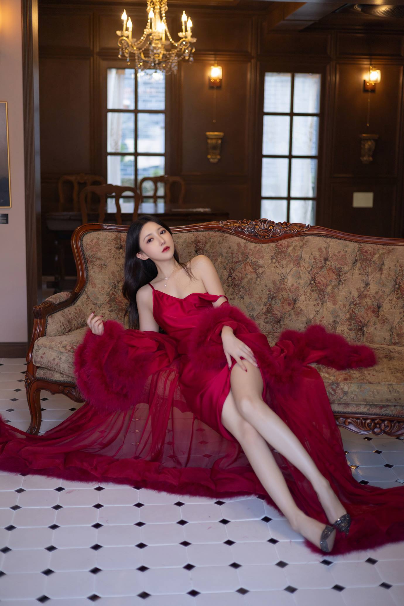 图片[37]-秀人名模鱼子酱Fish《似火柔情》写真[56P] – 速更版-美库