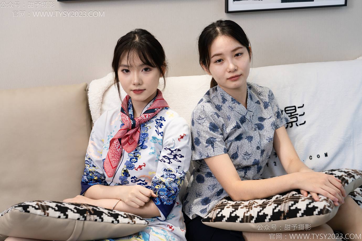 图片[68]-甜予摄影 NO.134 璇璇思思-高跟鞋、薄白丝、薄灰丝[84P] – 速更版-美库