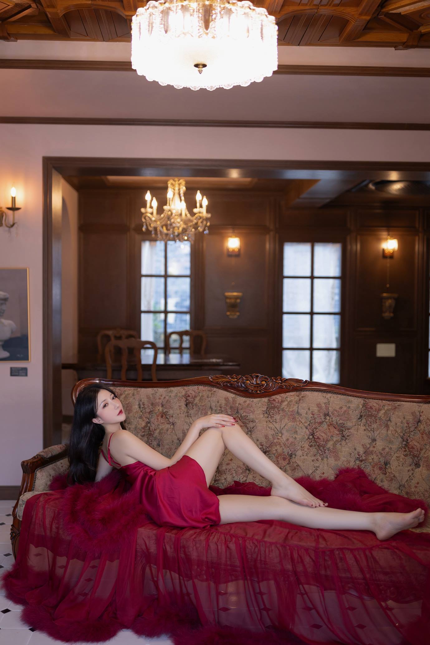 图片[41]-秀人名模鱼子酱Fish《似火柔情》写真[56P] – 速更版-美库