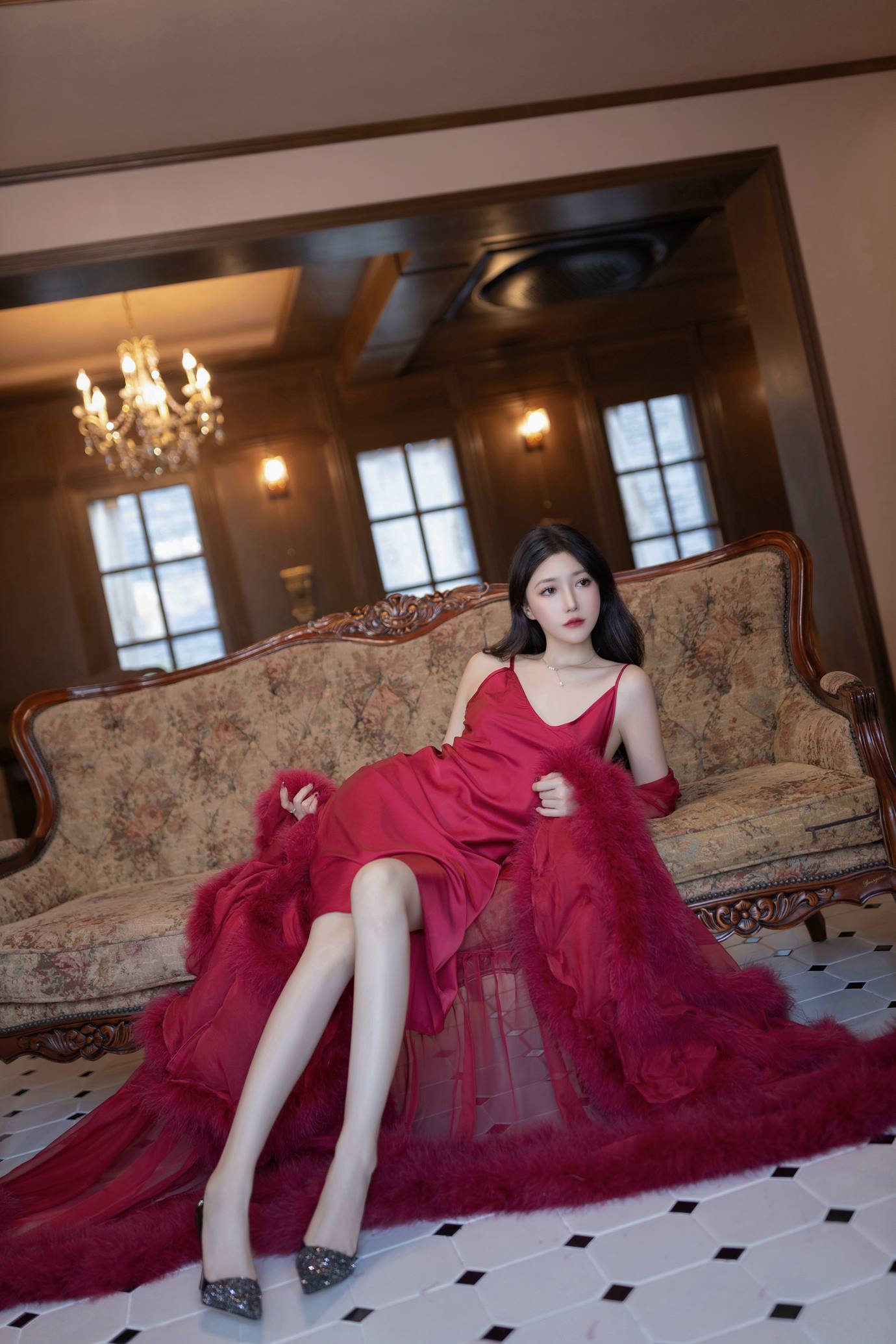 图片[44]-秀人名模鱼子酱Fish《似火柔情》写真[56P] – 速更版-美库