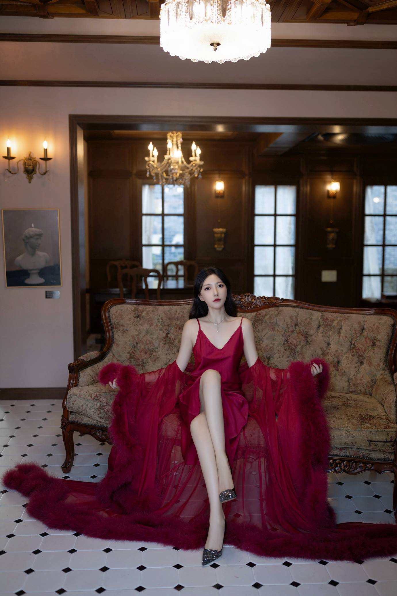 图片[45]-秀人名模鱼子酱Fish《似火柔情》写真[56P] – 速更版-美库