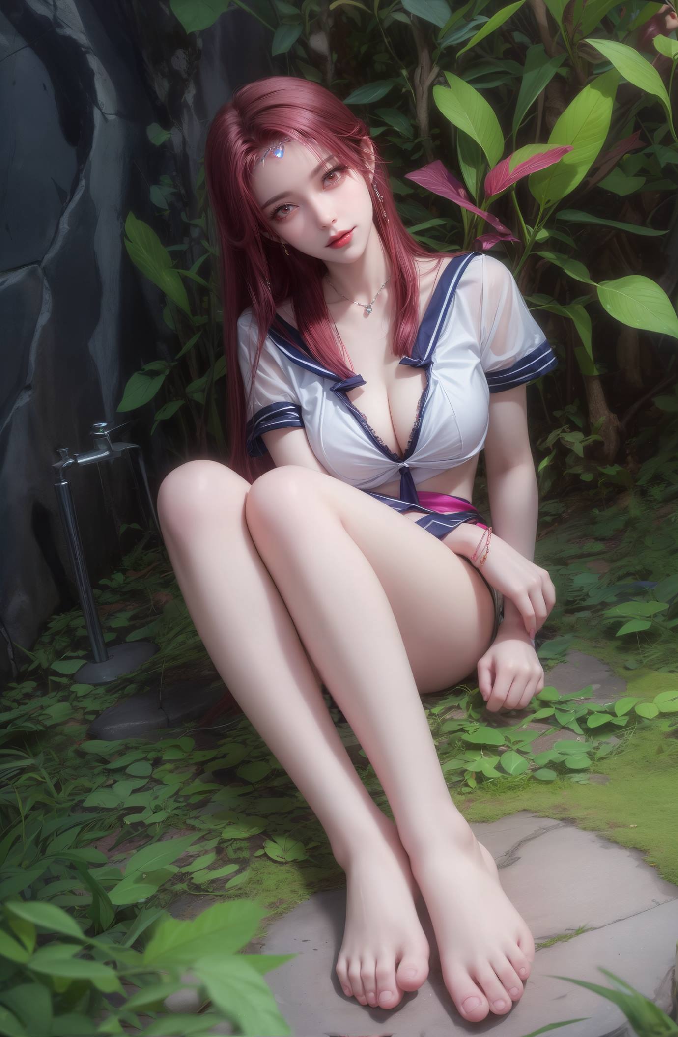 图片[34]-AI绘画 548 妖夜[35P] – 速更版-美库