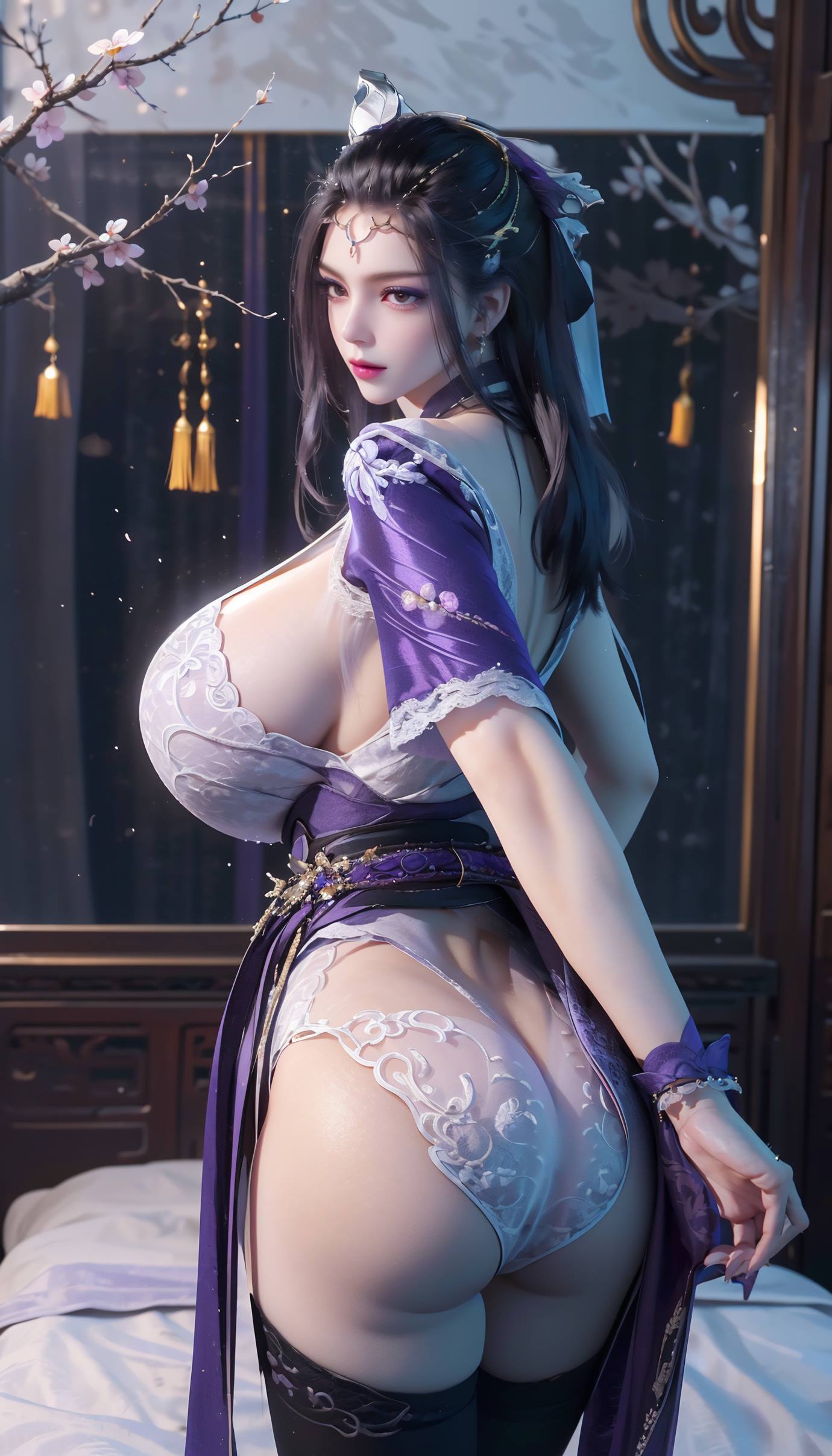 图片[42]-AI绘画 547 月姬巨R[54P] – 速更版-美库