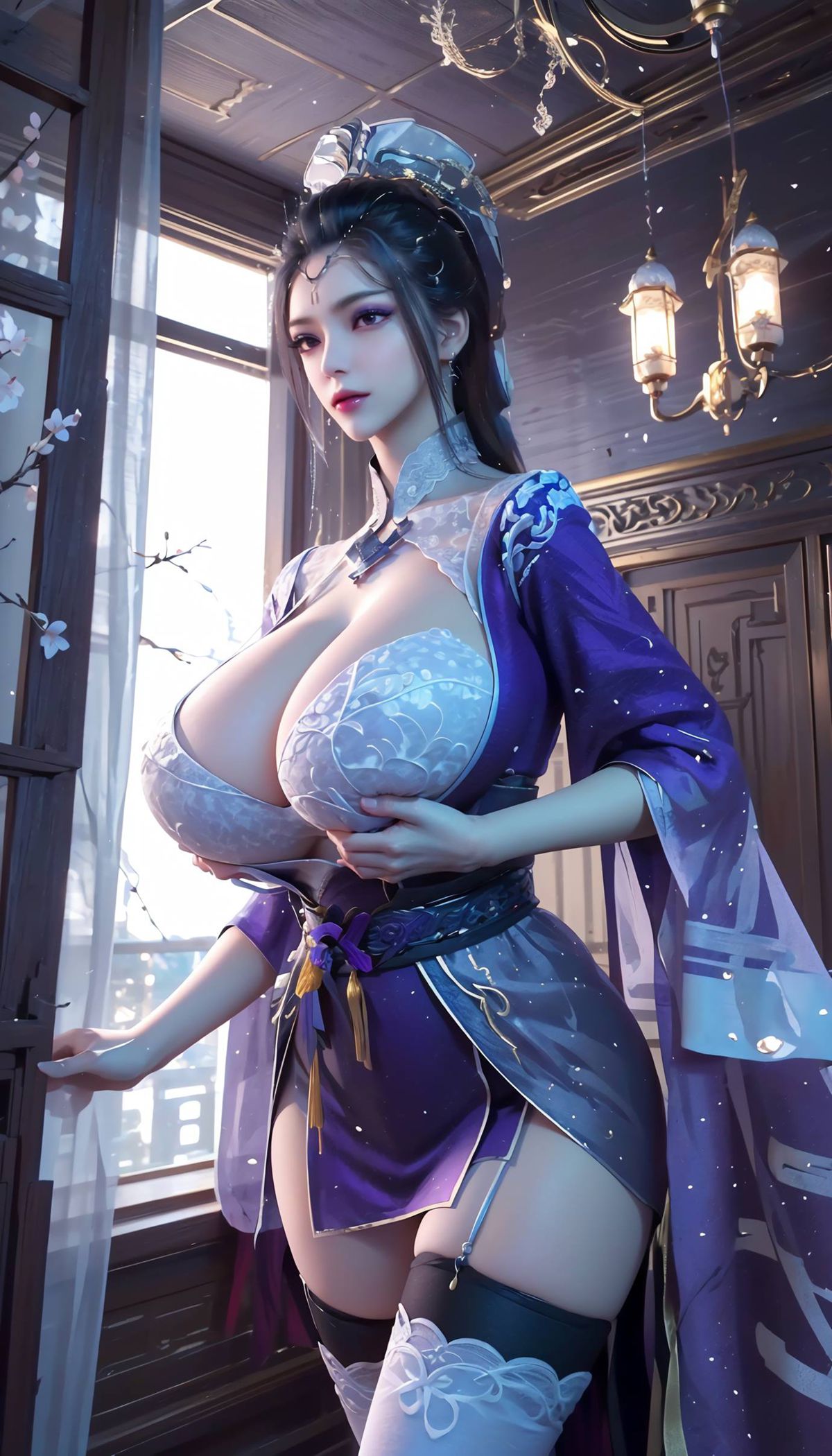 图片[48]-AI绘画 547 月姬巨R[54P] – 速更版-美库