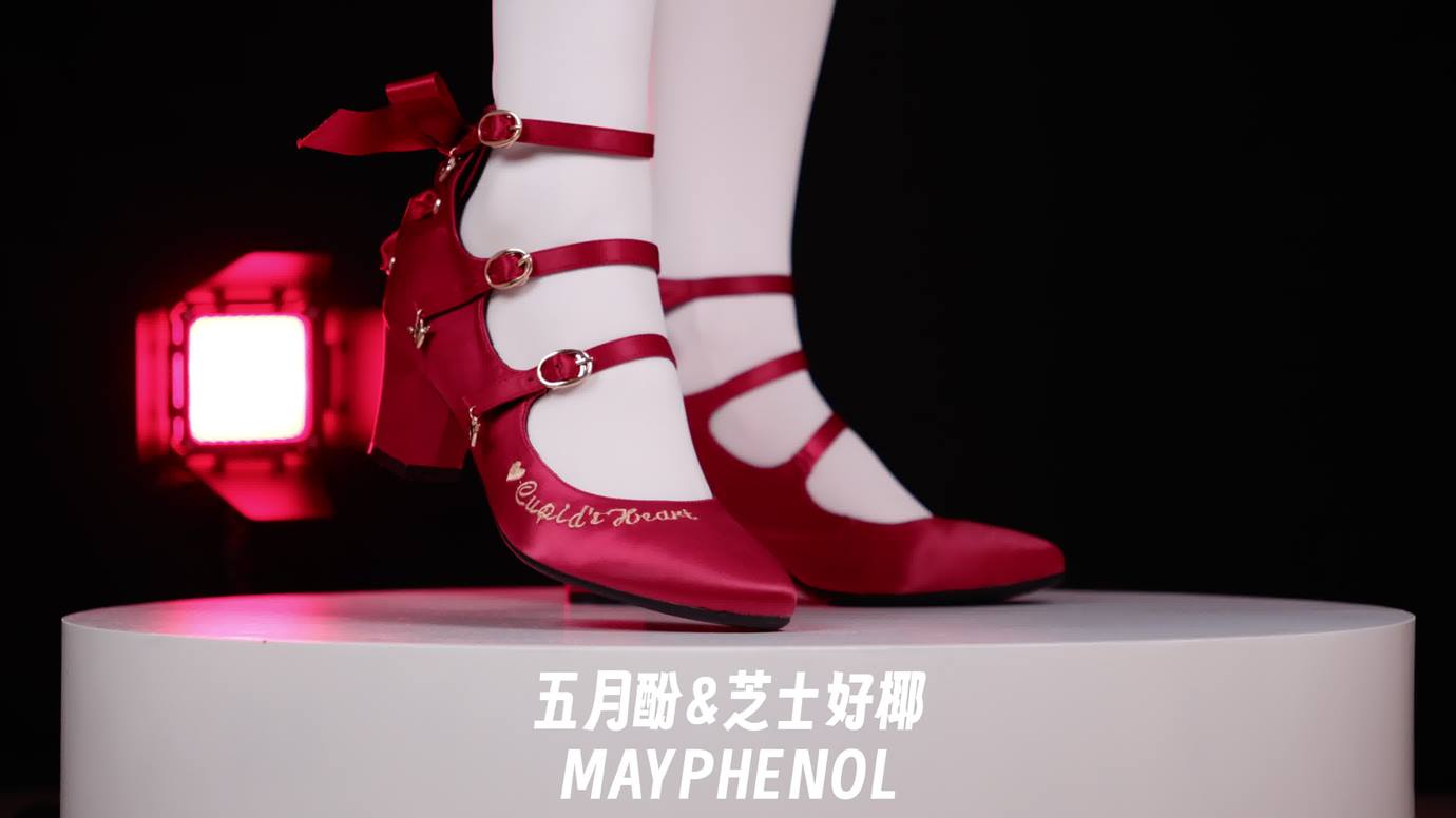 图片[12]-芝士好椰 – 红缎迎新 奇迹岛丘比特之心缎面红色[18P] – 速更版-美库