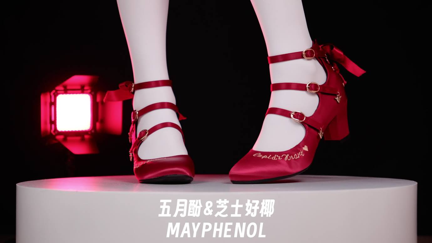 图片[17]-芝士好椰 – 红缎迎新 奇迹岛丘比特之心缎面红色[18P] – 速更版-美库