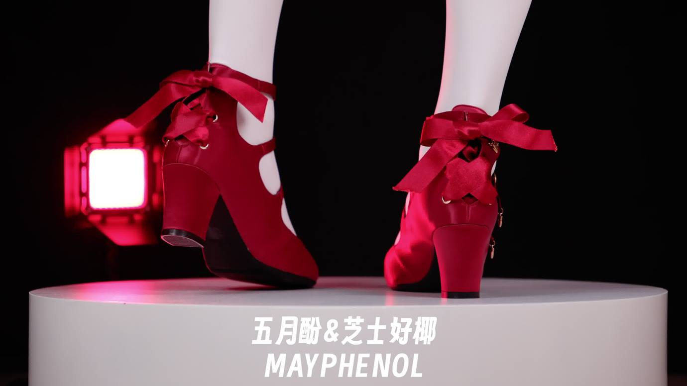 图片[18]-芝士好椰 – 红缎迎新 奇迹岛丘比特之心缎面红色[18P] – 速更版-美库