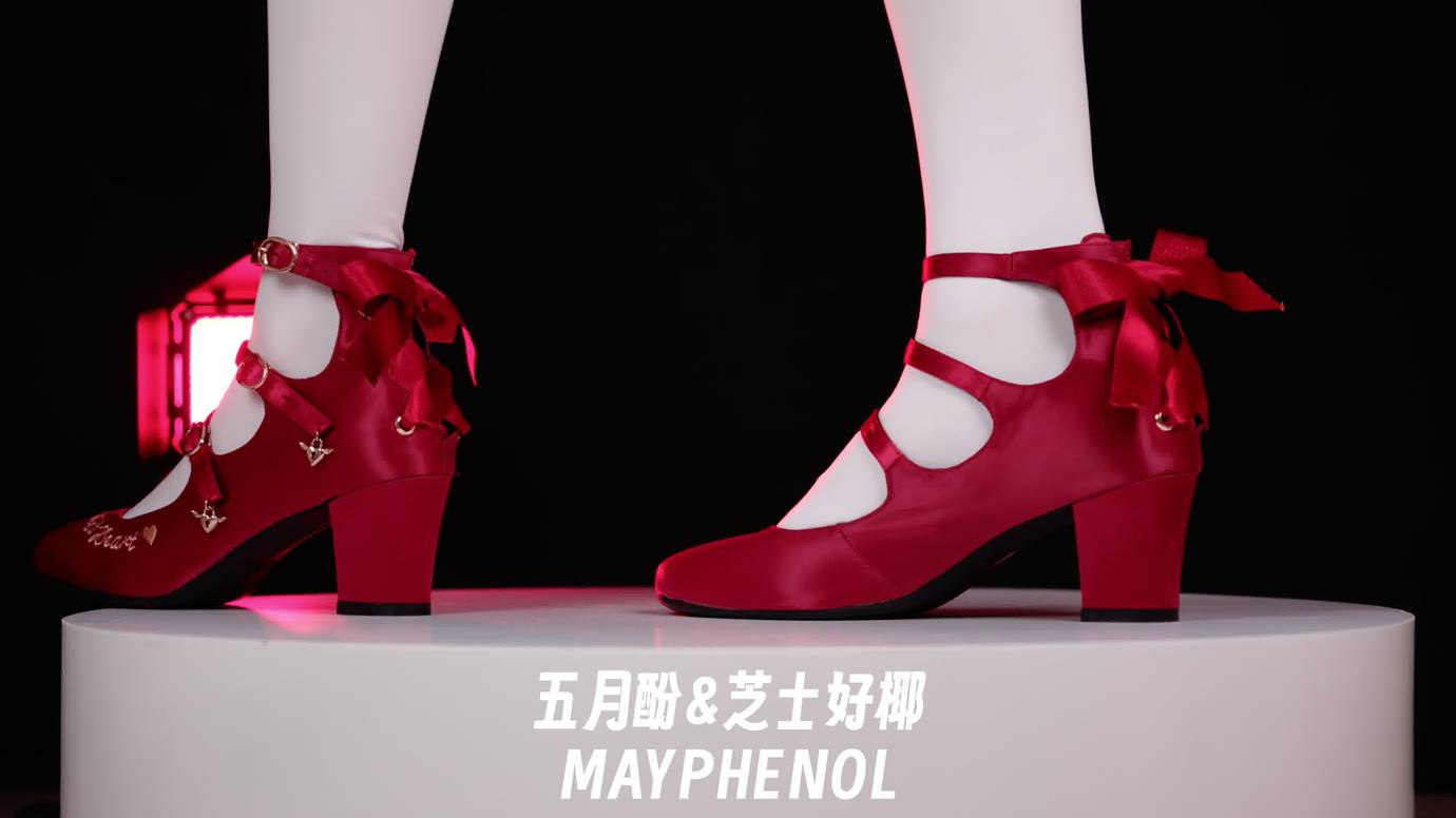 图片[19]-芝士好椰 – 红缎迎新 奇迹岛丘比特之心缎面红色[18P] – 速更版-美库