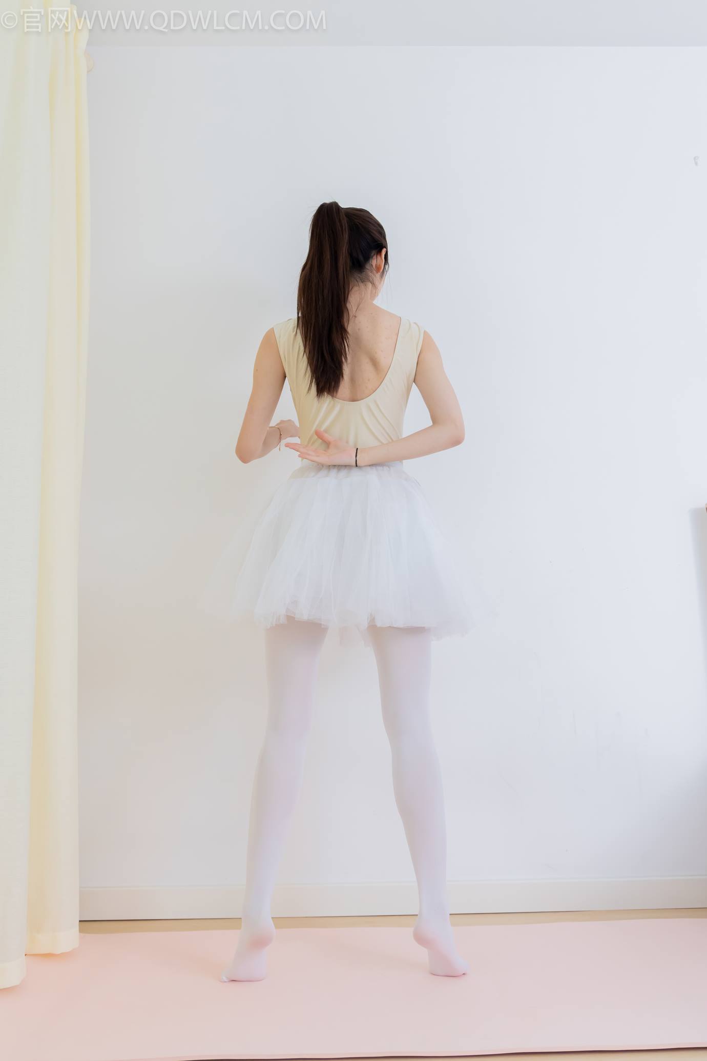 图片[83]-物恋传媒 NO.2307 泡泡-芭蕾鞋、厚白丝、芭蕾动作、皮筋绑脚剧情[166P] – 速更版-美库