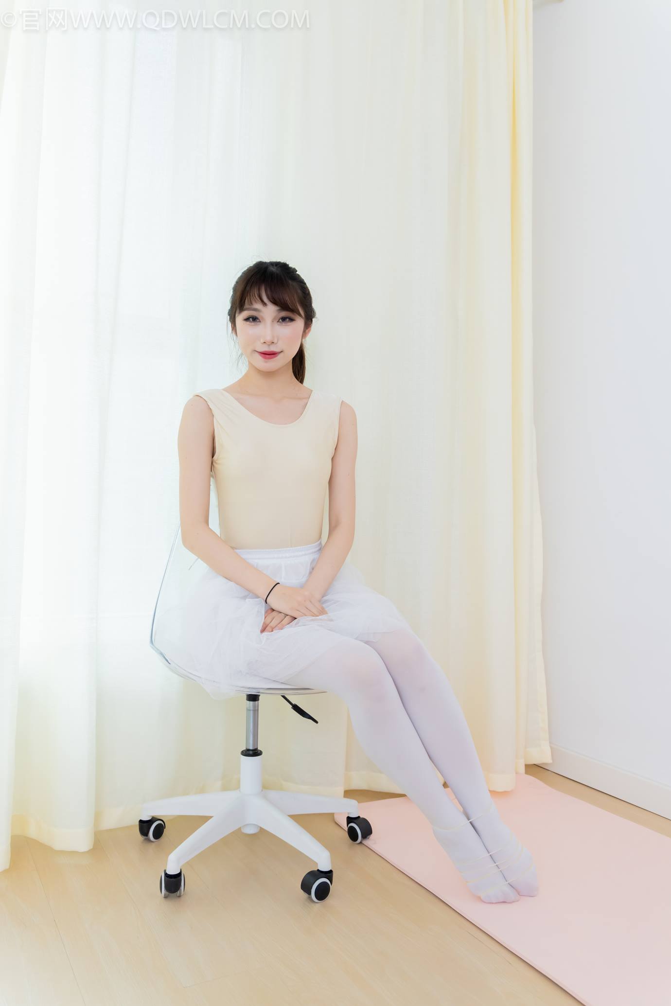 图片[141]-物恋传媒 NO.2307 泡泡-芭蕾鞋、厚白丝、芭蕾动作、皮筋绑脚剧情[166P] – 速更版-美库