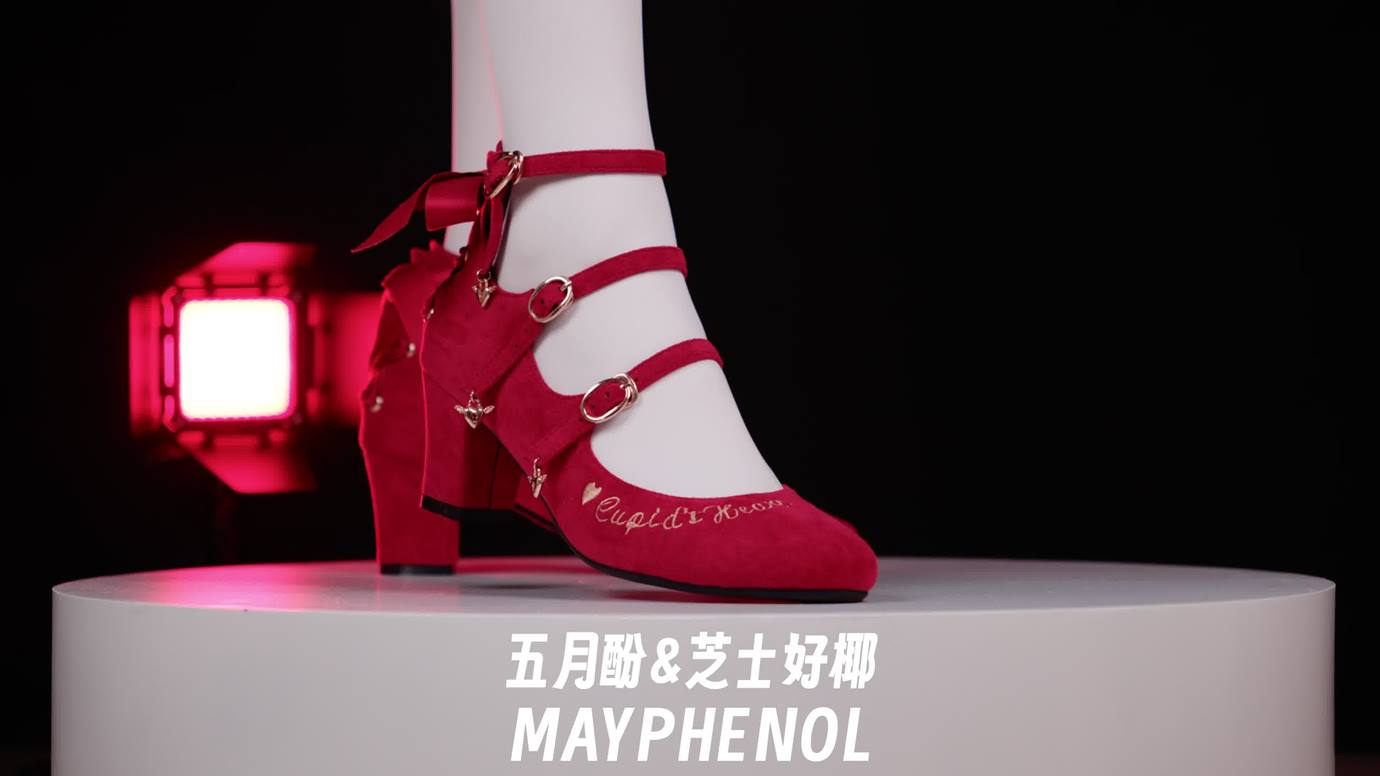 图片[12]-芝士好椰 – 红绒映春 奇迹岛丘比特之心绒面红色[20P] – 速更版-美库