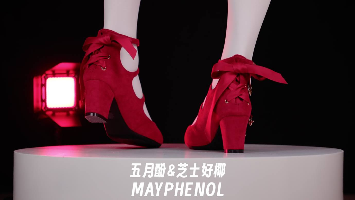 图片[15]-芝士好椰 – 红绒映春 奇迹岛丘比特之心绒面红色[20P] – 速更版-美库