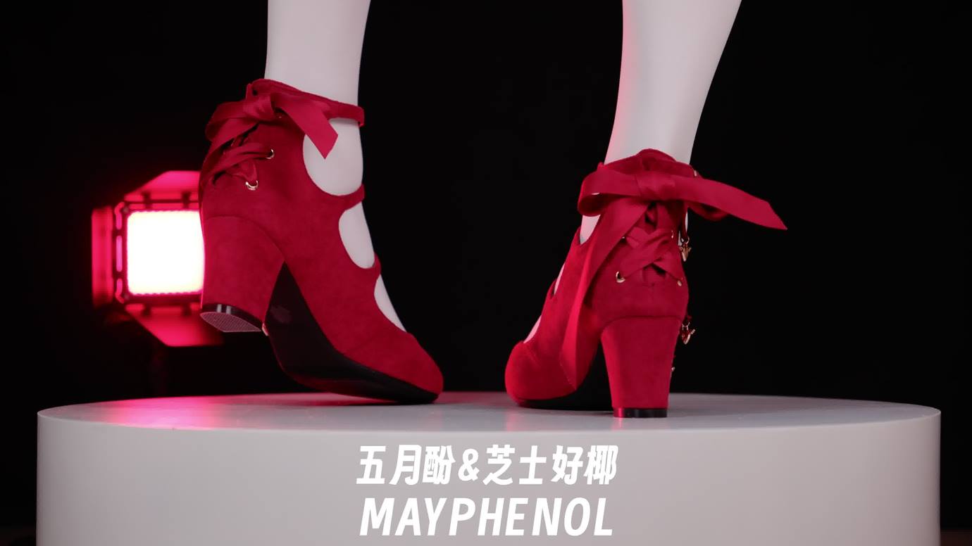 图片[16]-芝士好椰 – 红绒映春 奇迹岛丘比特之心绒面红色[20P] – 速更版-美库