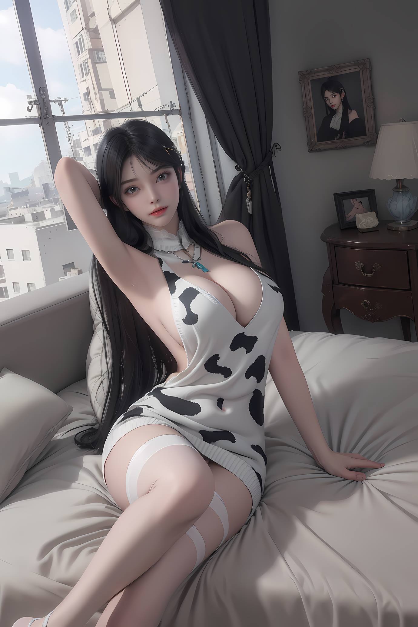 AI 绘画 549 萧熏儿 奶牛装[33P] - 速更版-绅士图