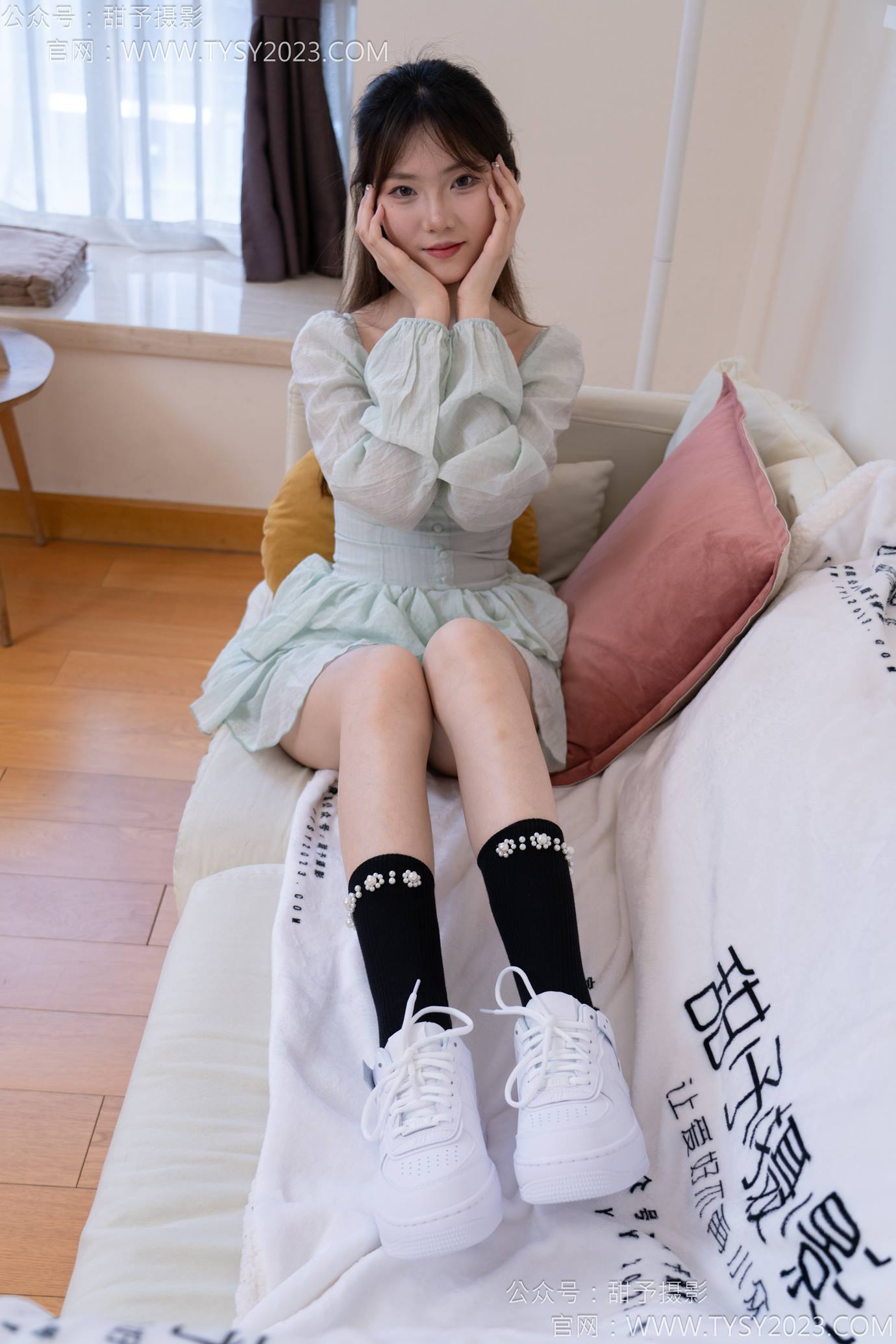 图片[22]-甜予摄影 NO.136 璇璇-板鞋、黑棉袜[159P] – 速更版-美库