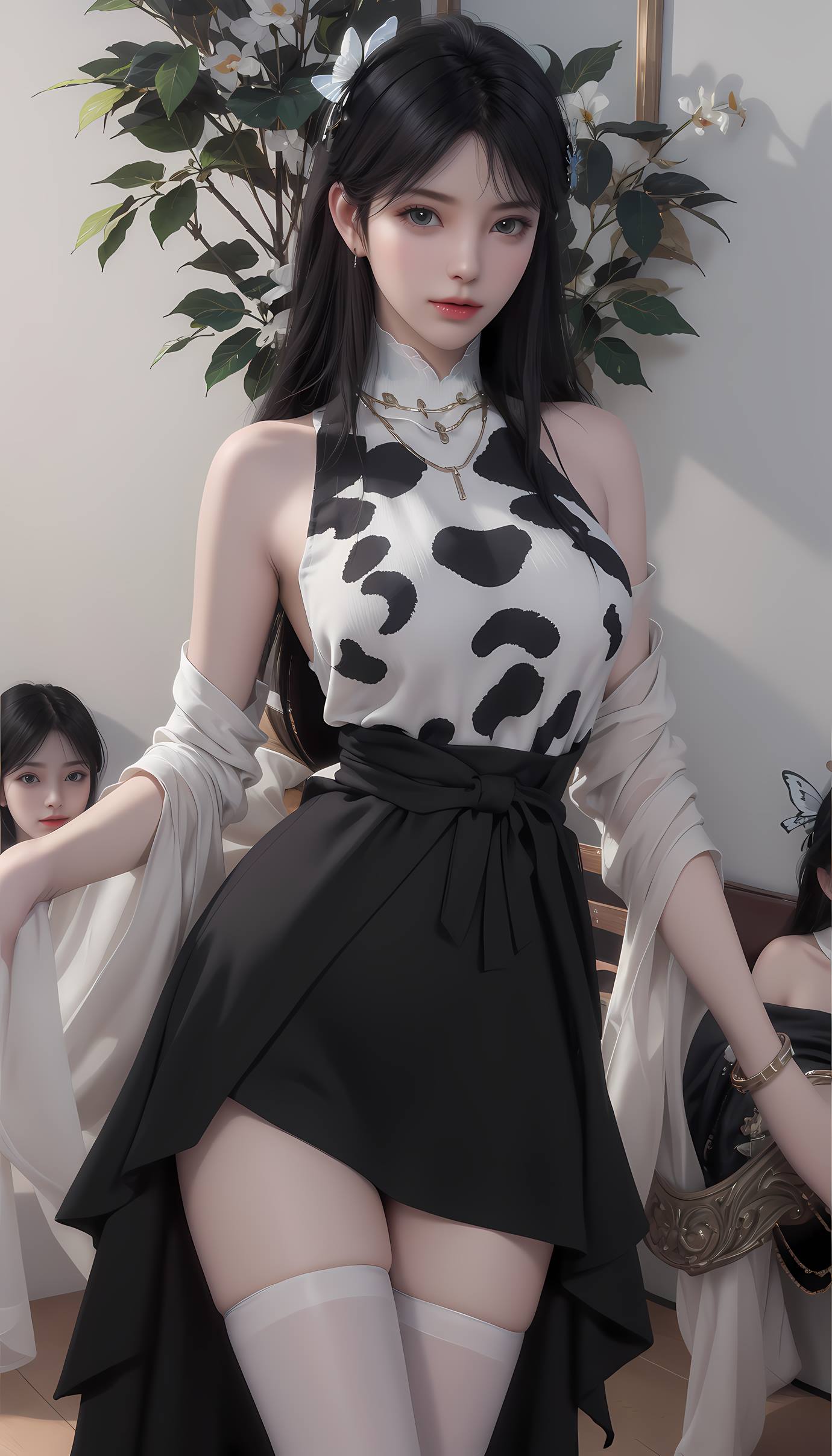 图片[17]-AI 绘画 549 萧熏儿 奶牛装[33P] – 速更版-美库