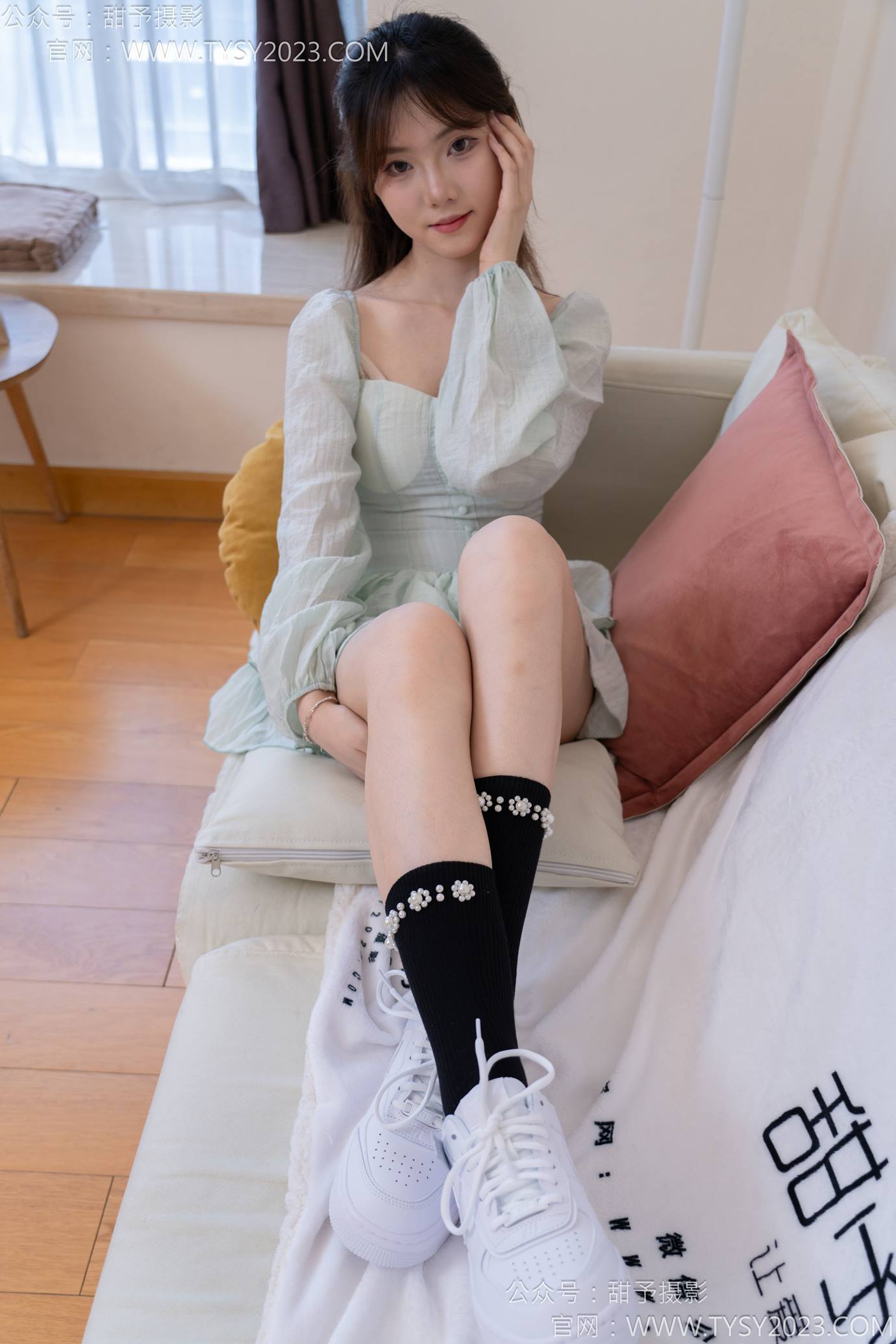 图片[41]-甜予摄影 NO.136 璇璇-板鞋、黑棉袜[159P] – 速更版-美库