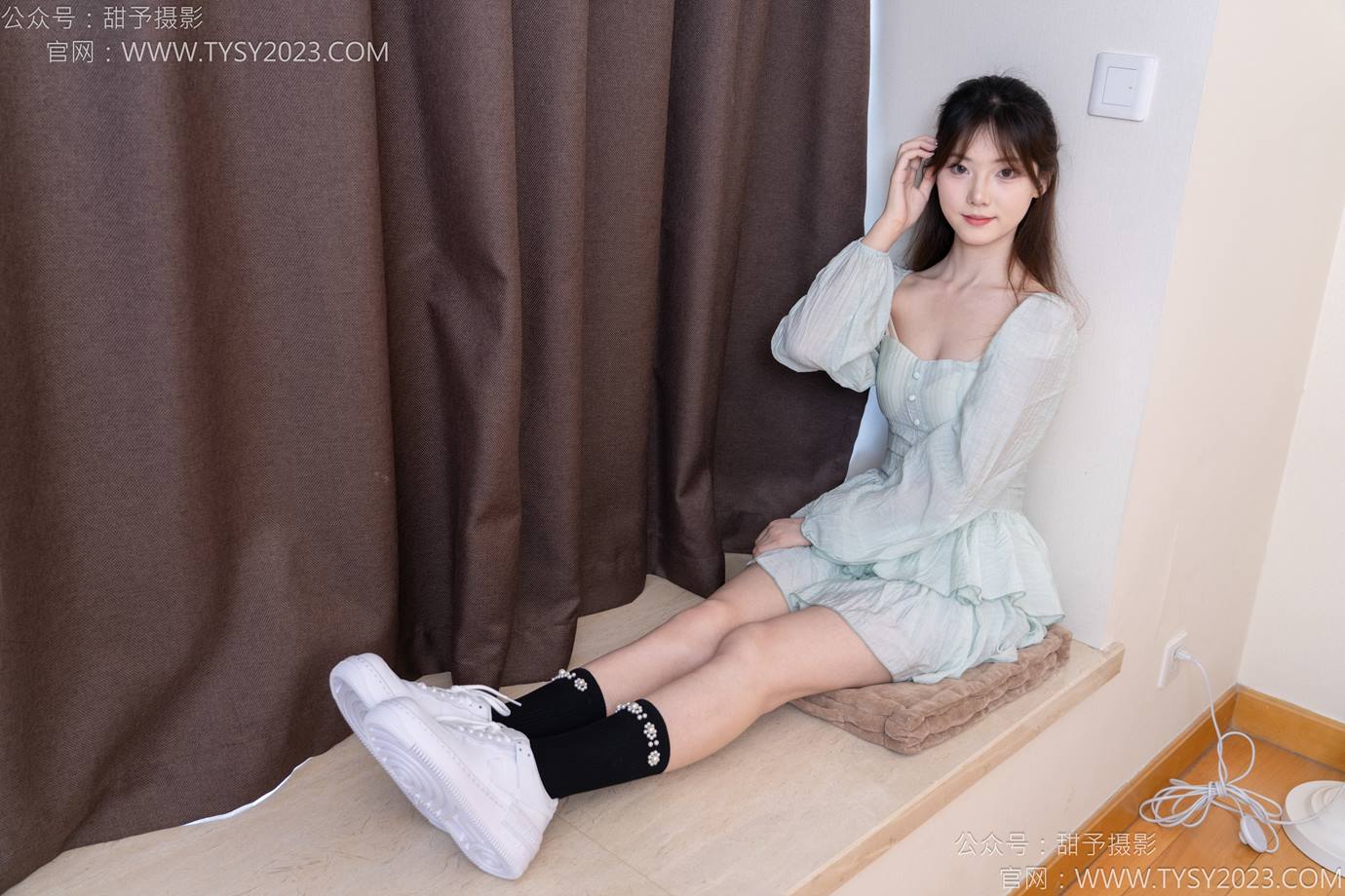 图片[105]-甜予摄影 NO.136 璇璇-板鞋、黑棉袜[159P] – 速更版-美库