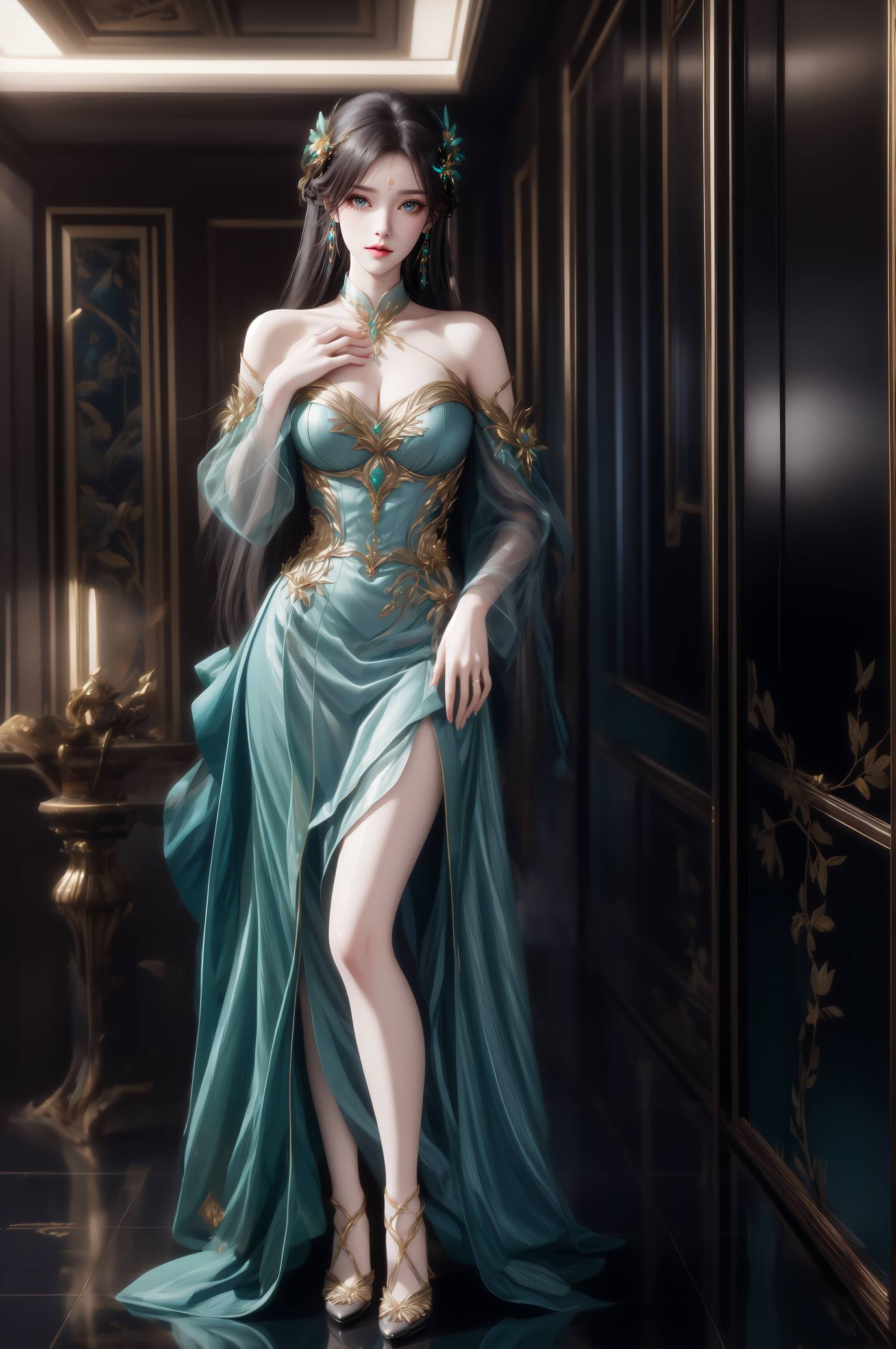 图片[23]-AI绘画 550-萧熏儿[60P] – 速更版-美库