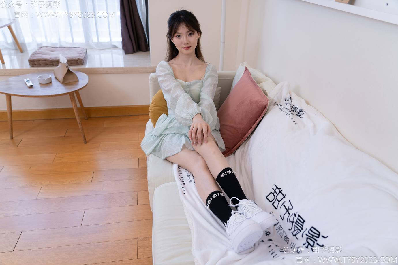 图片[138]-甜予摄影 NO.136 璇璇-板鞋、黑棉袜[159P] – 速更版-美库