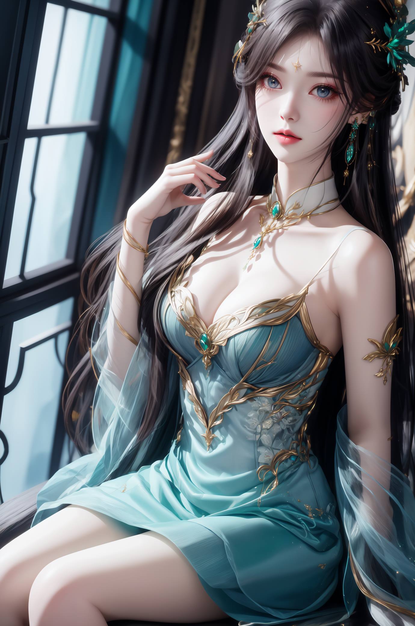 图片[35]-AI绘画 550-萧熏儿[60P] – 速更版-美库