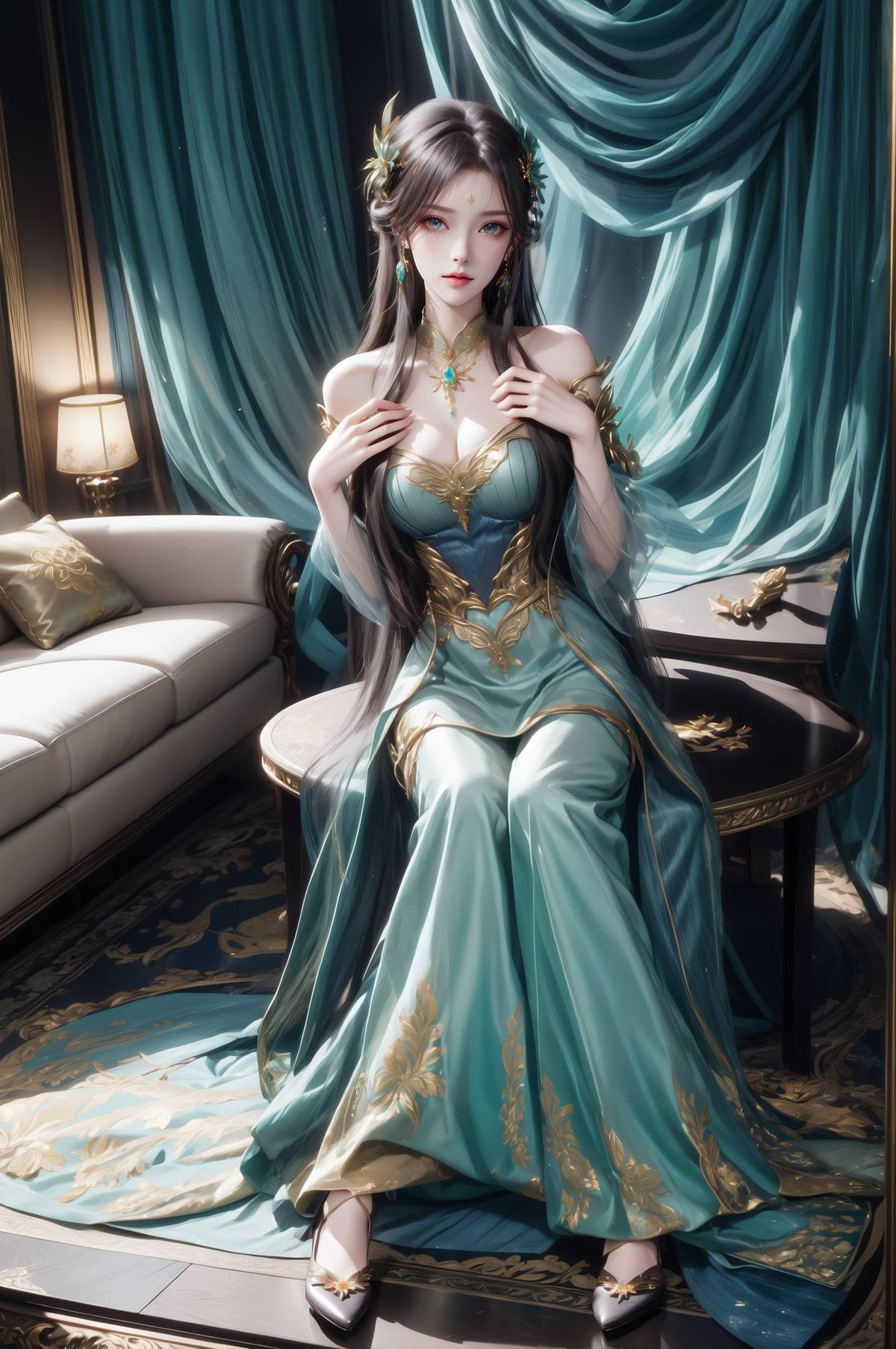 图片[50]-AI绘画 550-萧熏儿[60P] – 速更版-美库