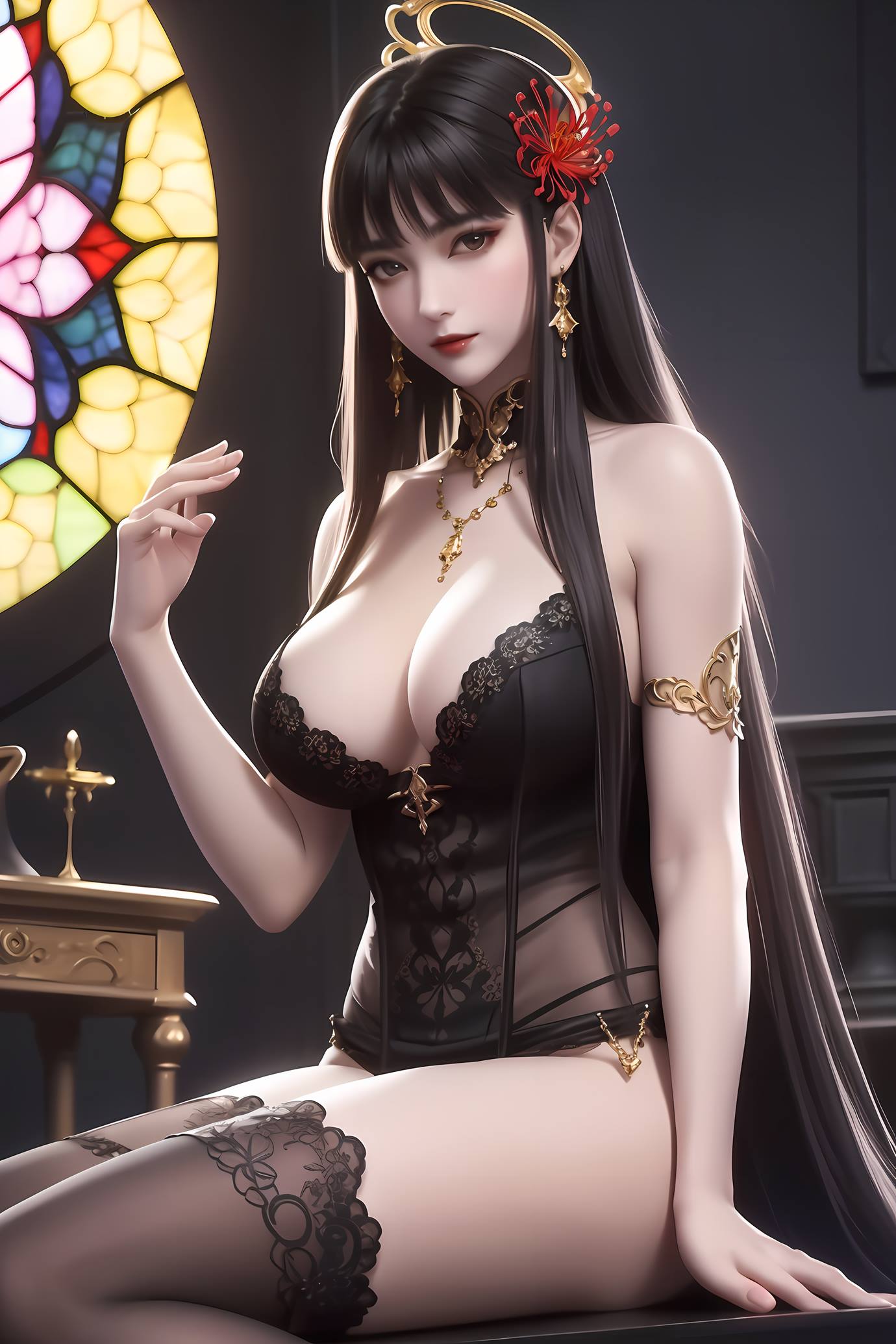 图片[19]-AI绘画 551 阿初[52P] – 速更版-美库