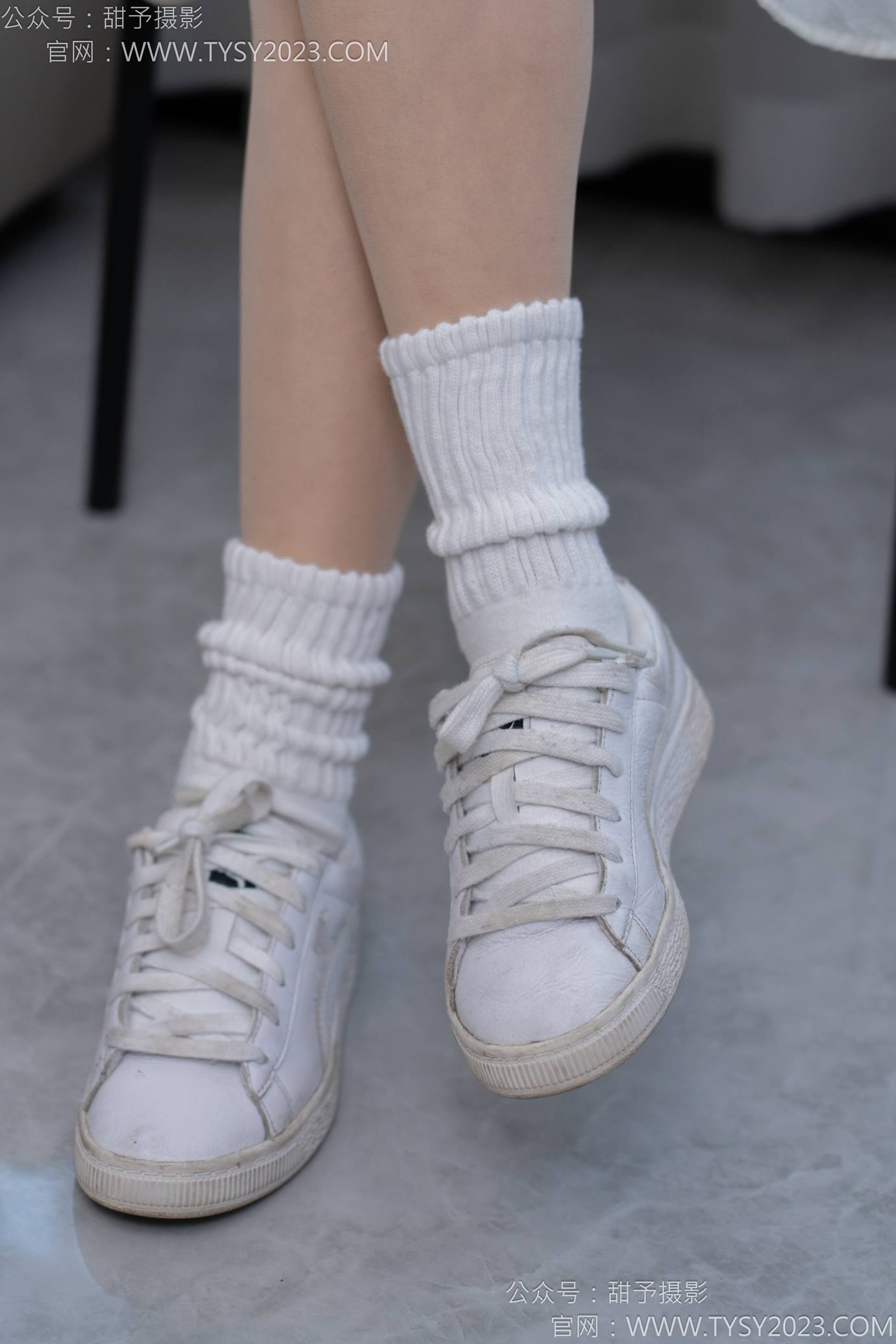 图片[25]-甜予摄影 NO.137 澜澜-板鞋、白棉袜、薄肉丝[112P] – 速更版-美库