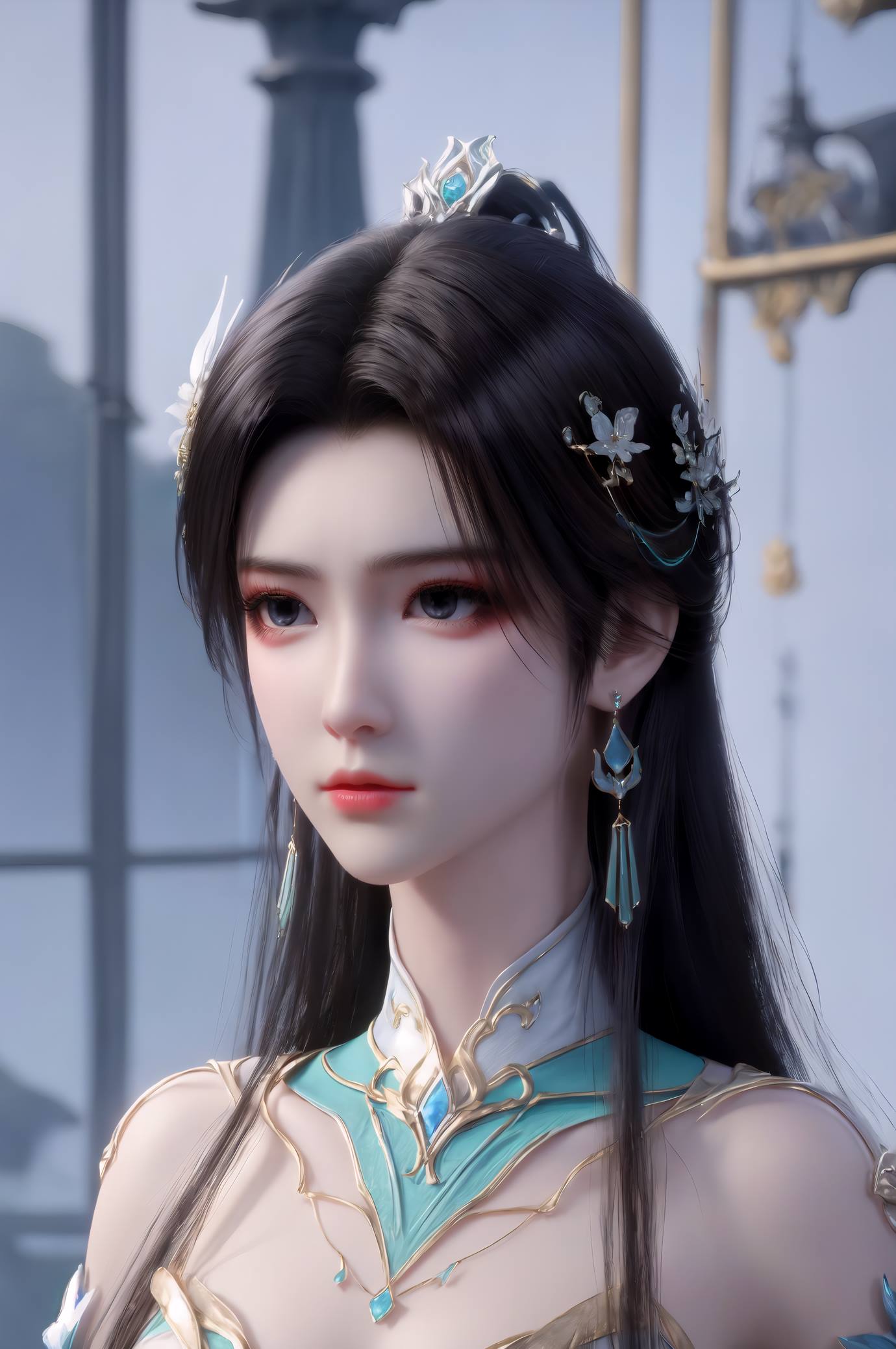 图片[16]-AI绘画 553 古熏儿（花开图包系列）[35P] – 速更版-美库