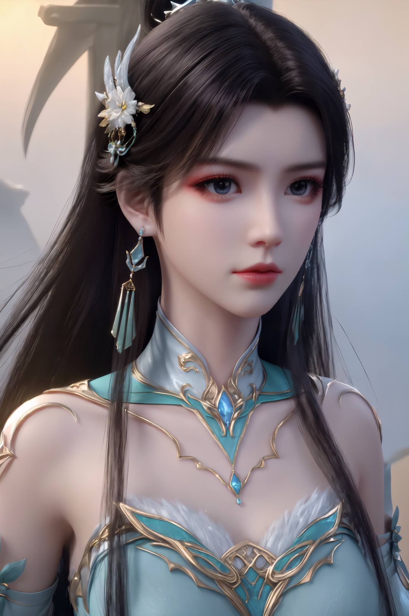 图片[21]-AI绘画 553 古熏儿（花开图包系列）[35P] – 速更版-美库