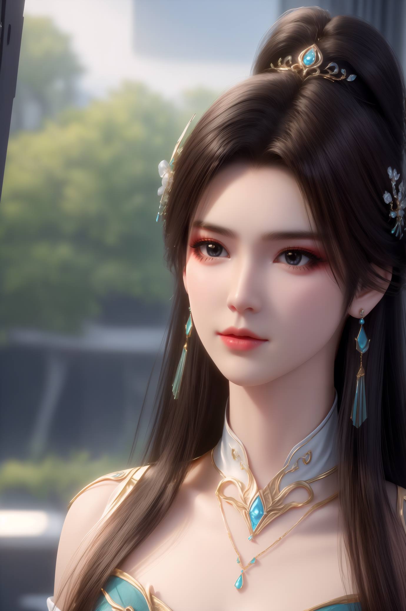 图片[25]-AI绘画 553 古熏儿（花开图包系列）[35P] – 速更版-美库