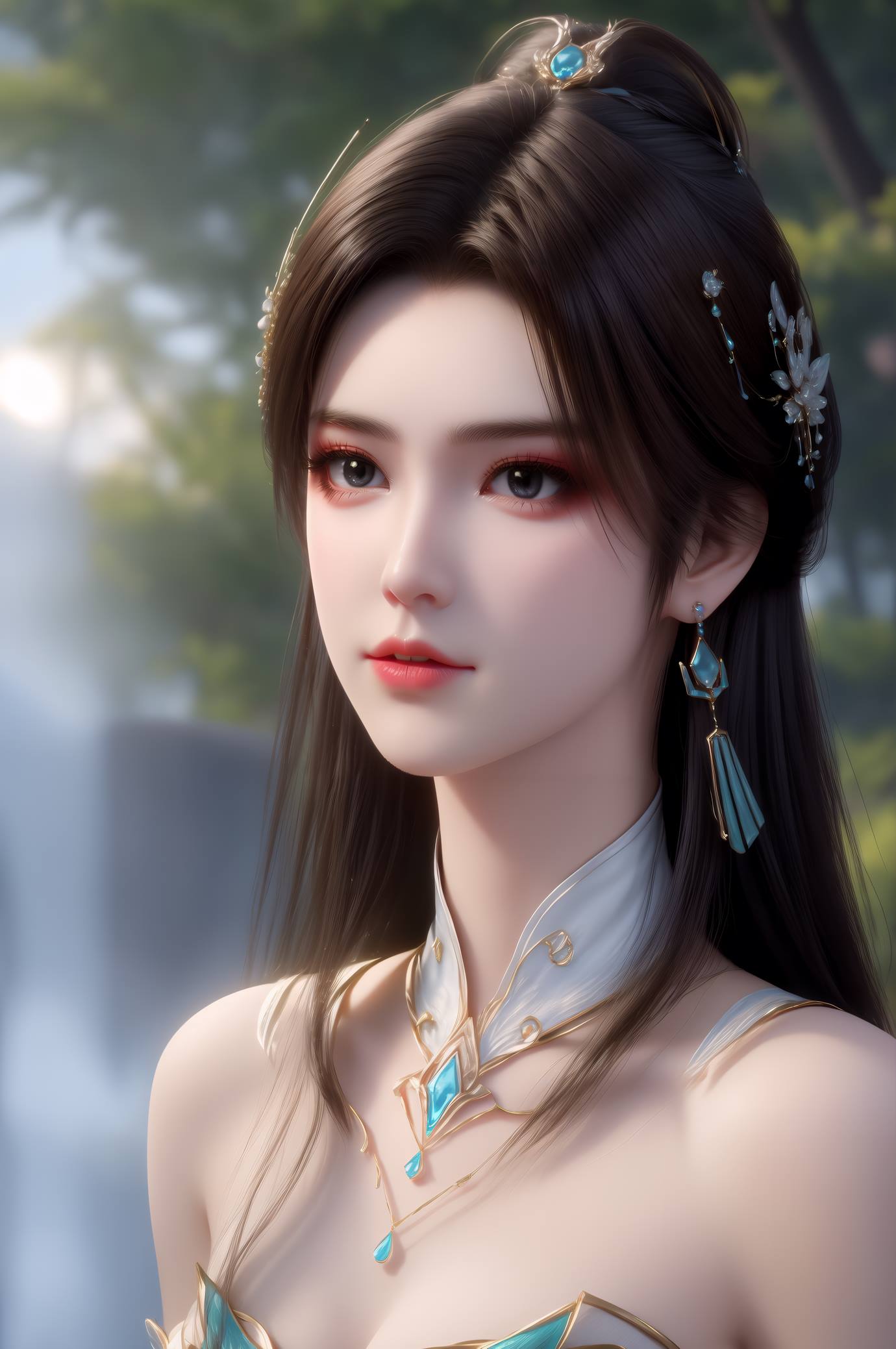 图片[26]-AI绘画 553 古熏儿（花开图包系列）[35P] – 速更版-美库