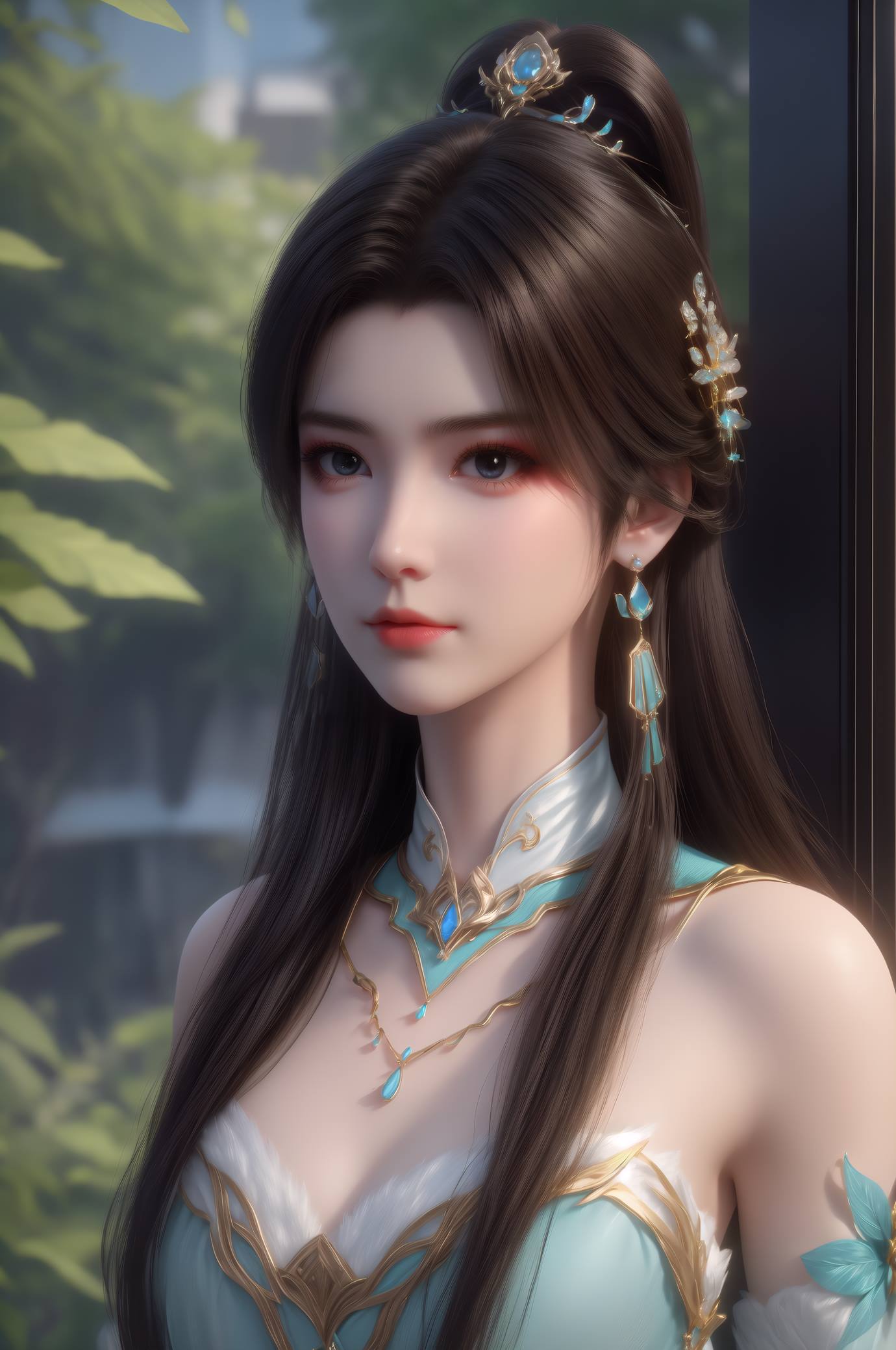 图片[28]-AI绘画 553 古熏儿（花开图包系列）[35P] – 速更版-美库