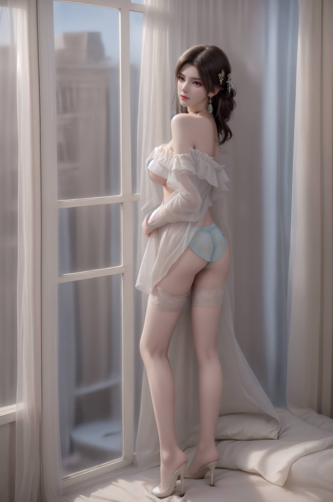 图片[29]-AI绘画 553 古熏儿（花开图包系列）[35P] – 速更版-美库