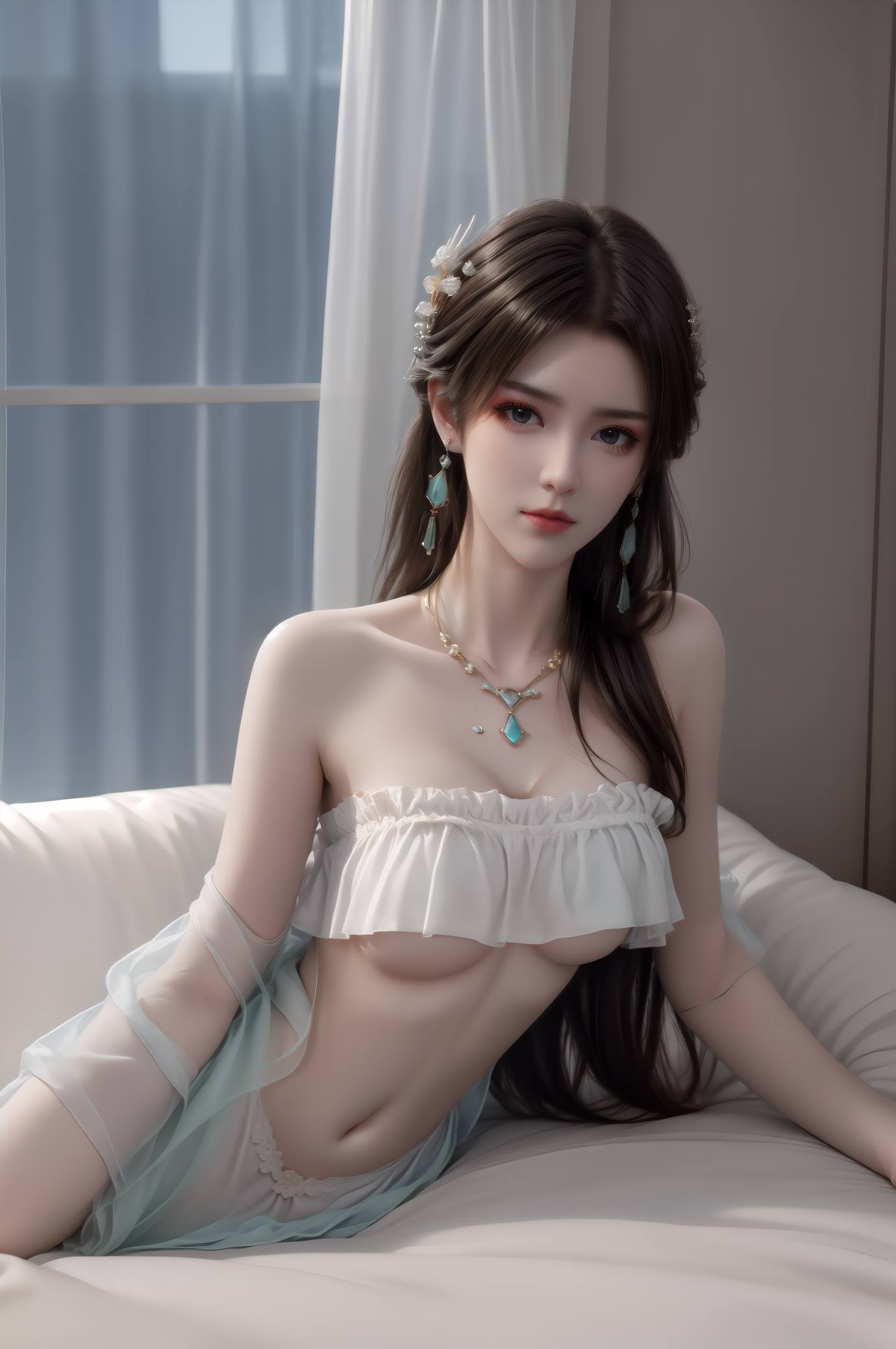 图片[33]-AI绘画 553 古熏儿（花开图包系列）[35P] – 速更版-美库