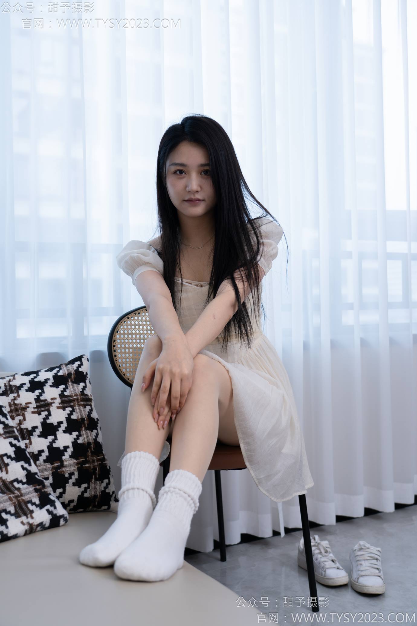 图片[108]-甜予摄影 NO.137 澜澜-板鞋、白棉袜、薄肉丝[112P] – 速更版-美库